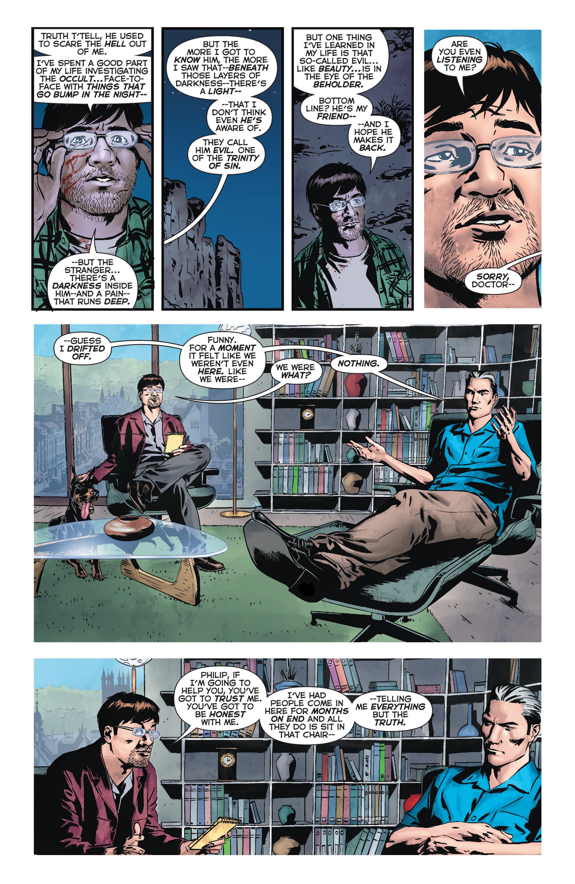 Read online Trinity of Sin: The Phantom Stranger comic -  Issue #22 - 11