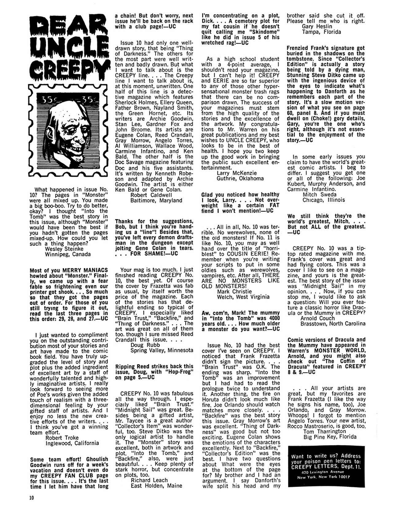 Read online Creepy Archives comic -  Issue # TPB 3 (Part 1) - 11