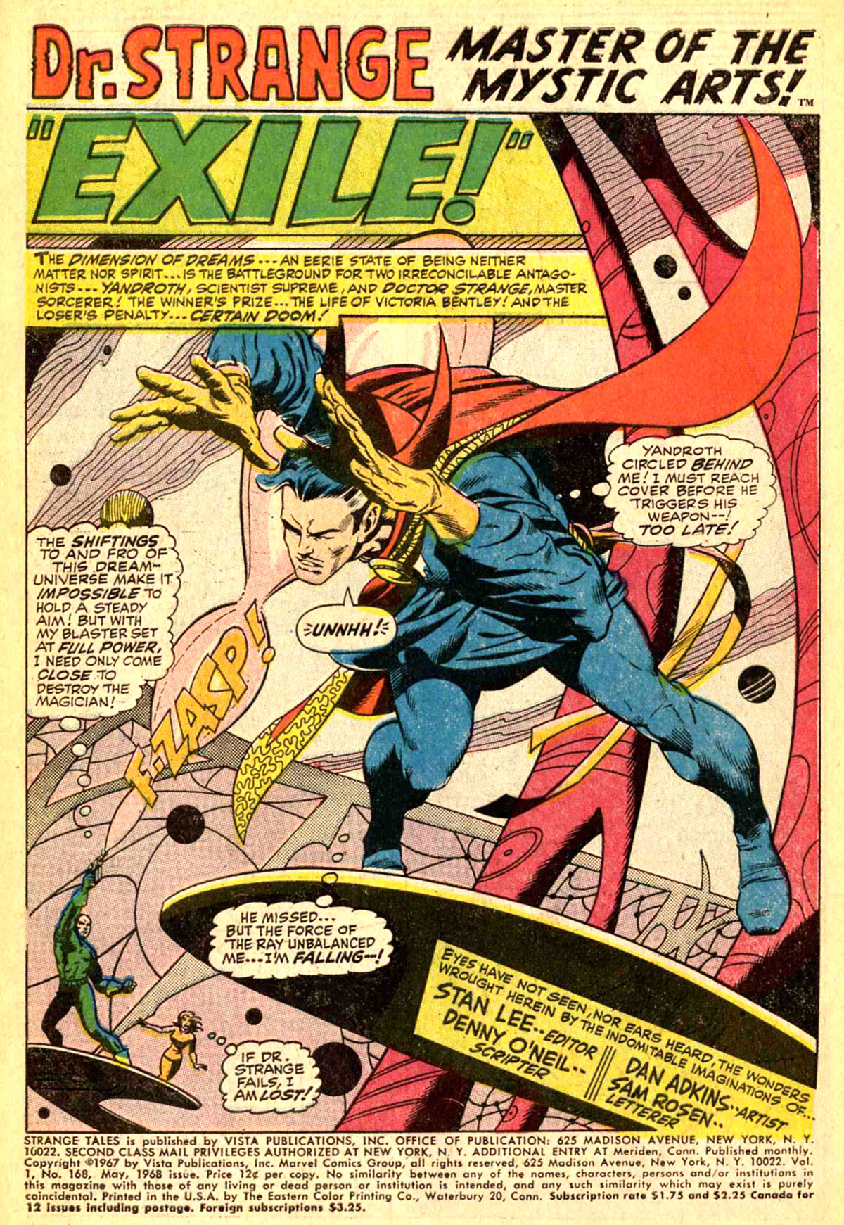 Read online Marvel Masterworks: Doctor Strange comic -  Issue # TPB 2 - 268