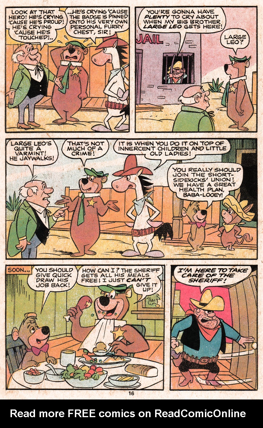 Read online Yogi Bear comic -  Issue #3 - 18