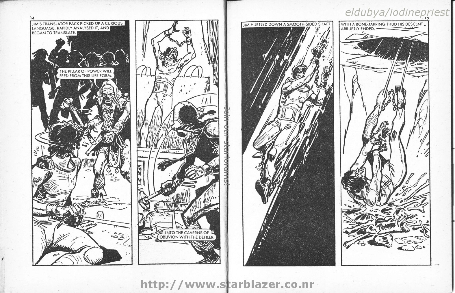 Read online Starblazer comic -  Issue #44 - 9