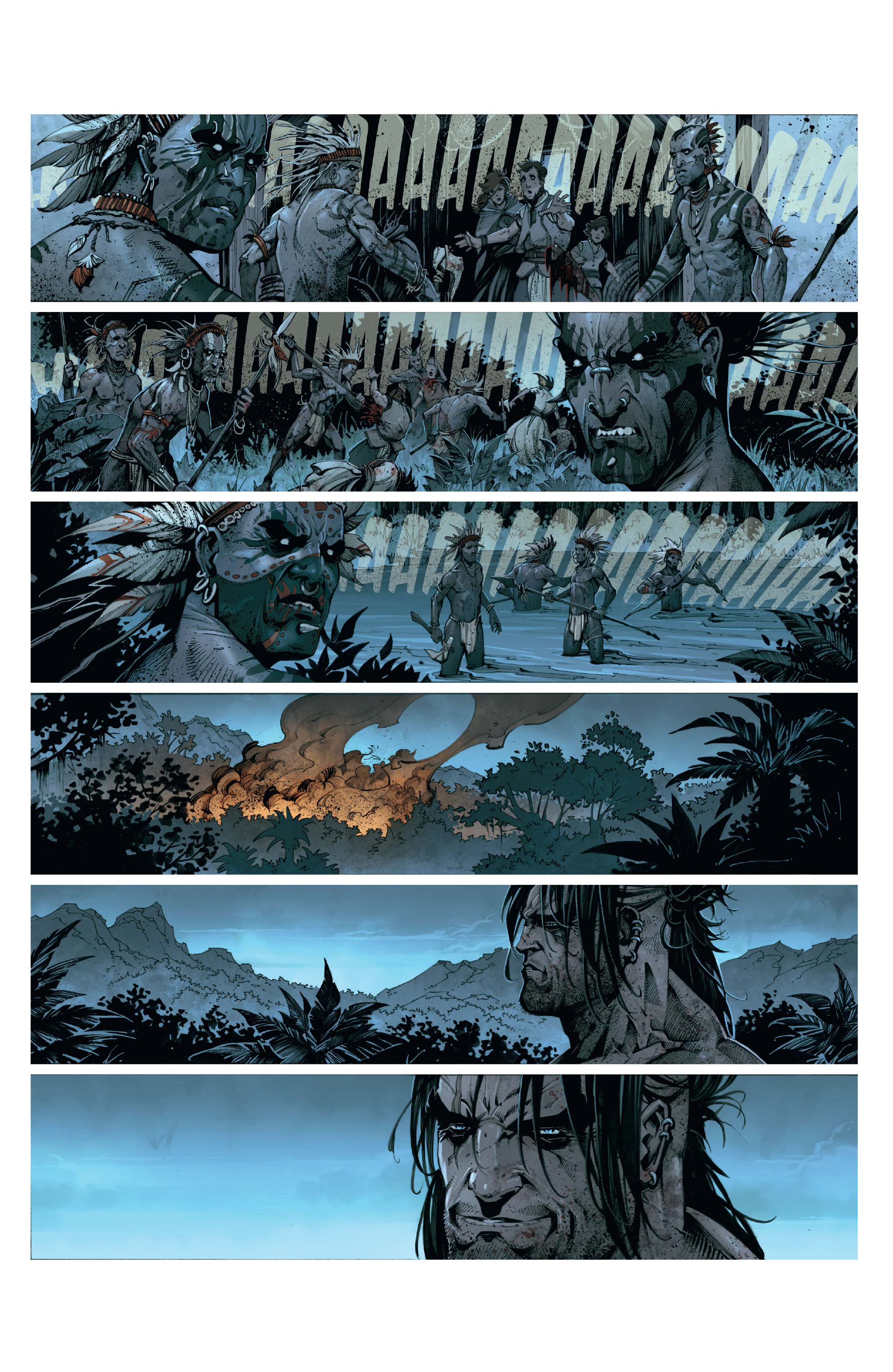 Read online The Cimmerian: Beyond The Black River comic -  Issue #2 - 23