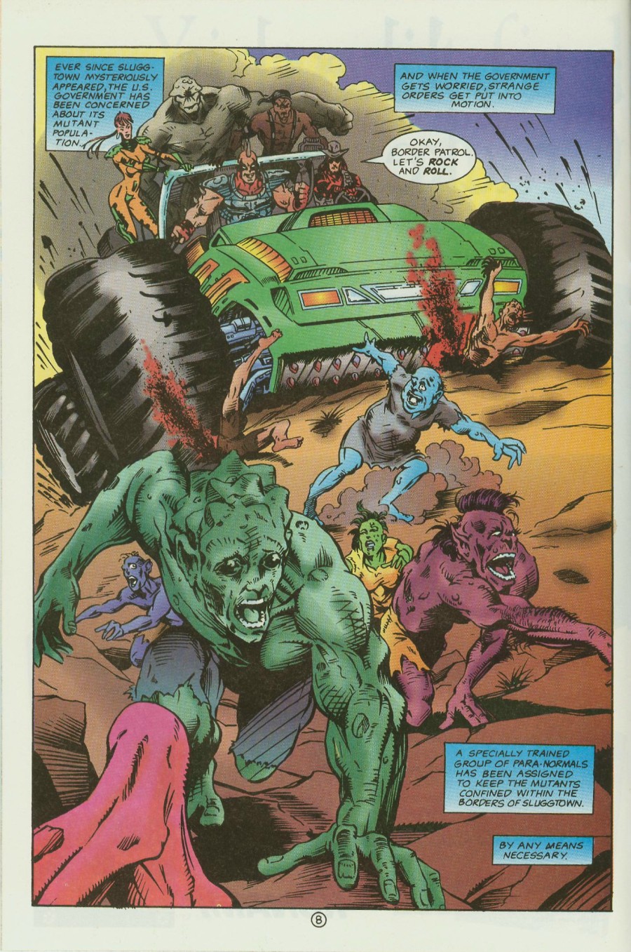 Read online Ex-Mutants comic -  Issue #13 - 10