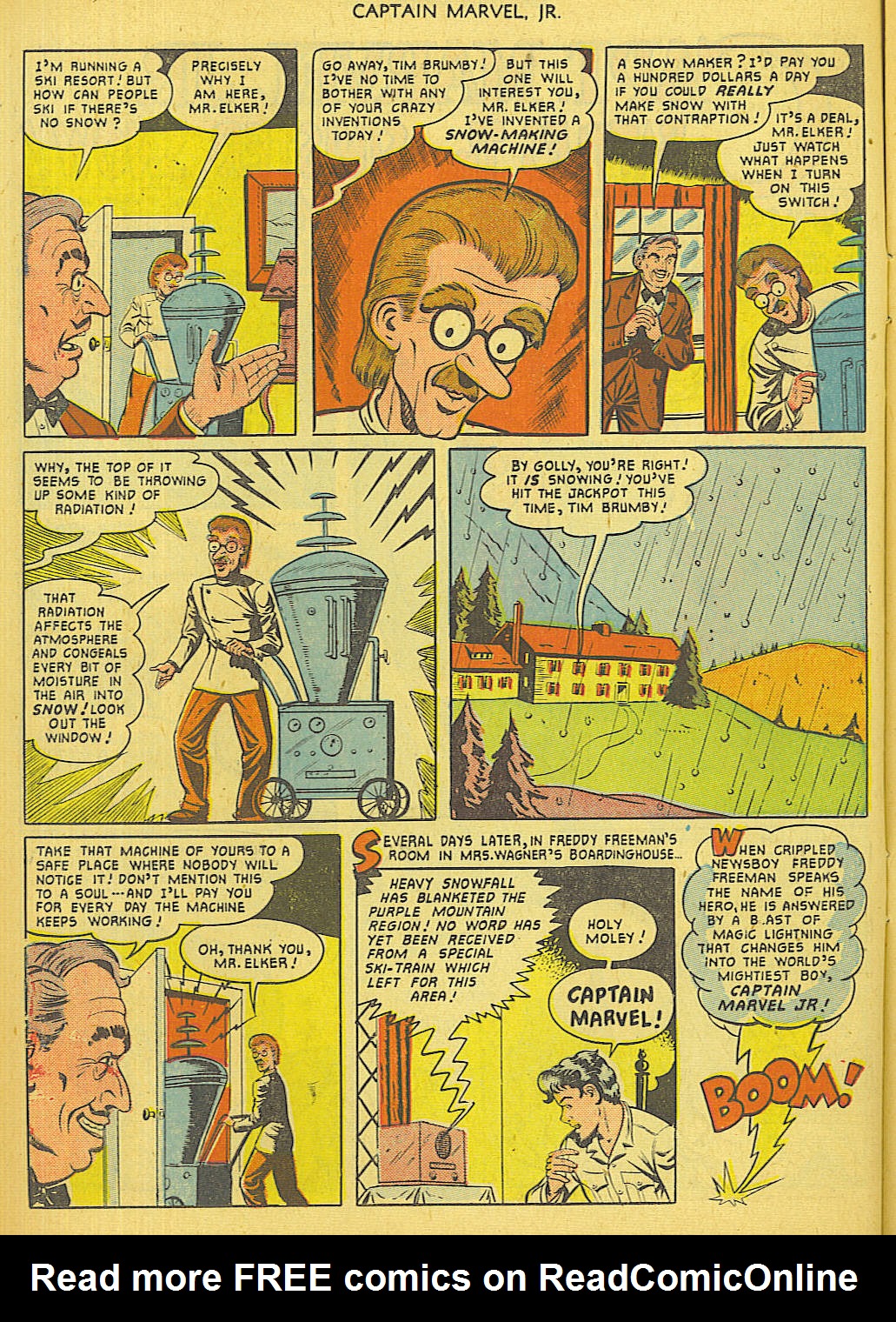 Read online Captain Marvel, Jr. comic -  Issue #97 - 10