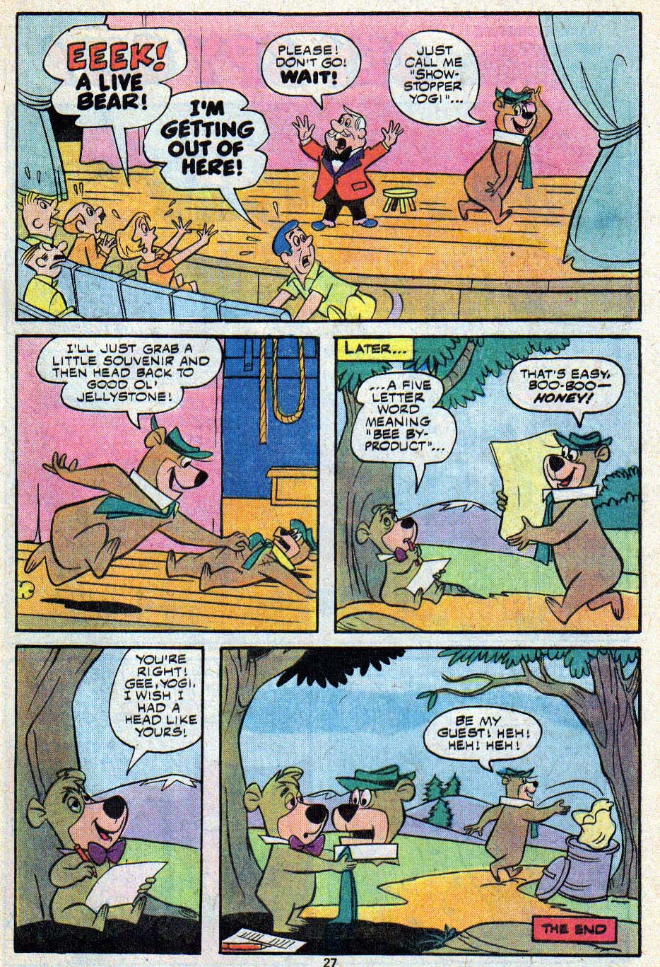 Read online Yogi Bear comic -  Issue #1 - 18