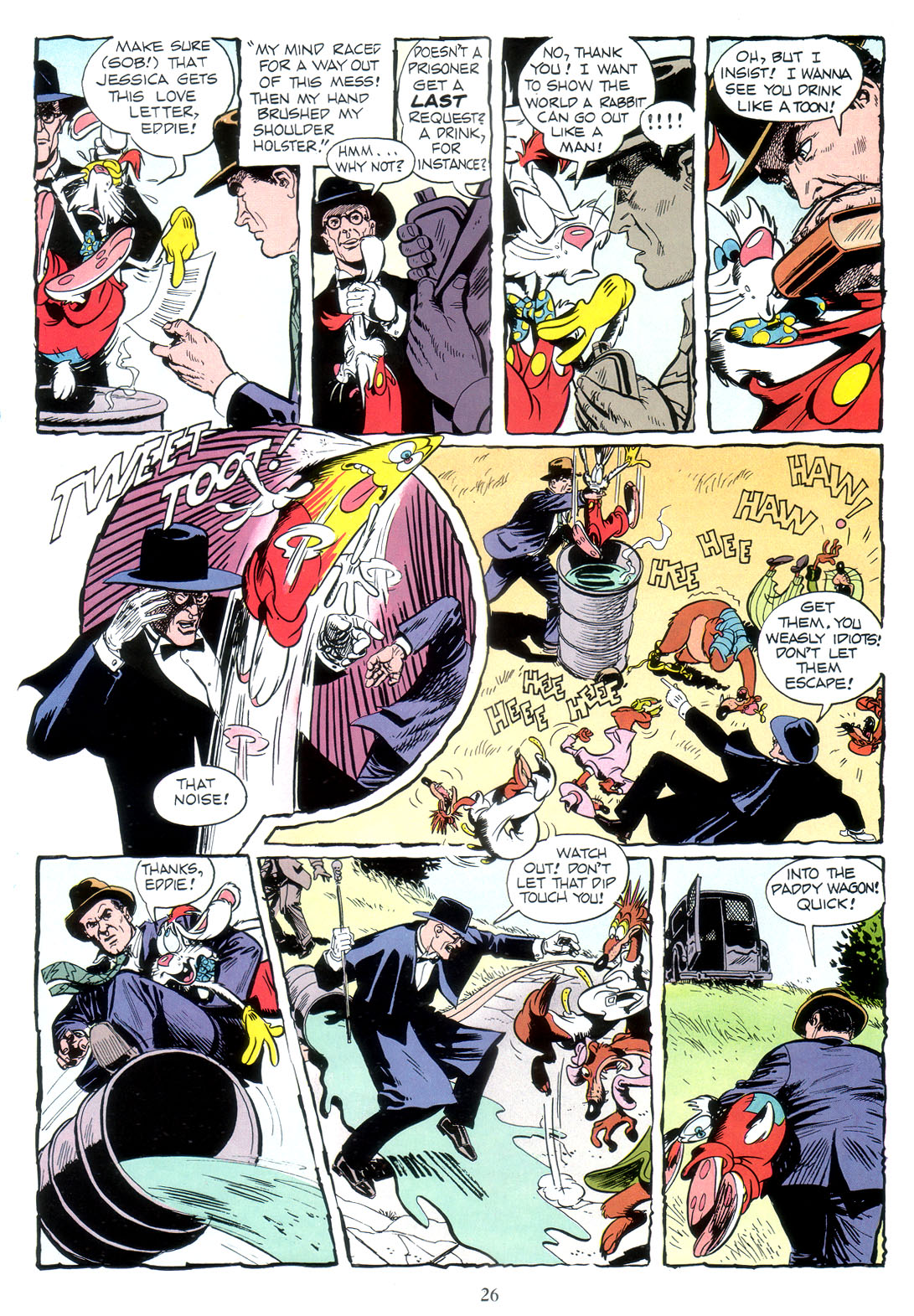 Marvel Graphic Novel: Who Framed Roger Rabbit issue Full - Page 28
