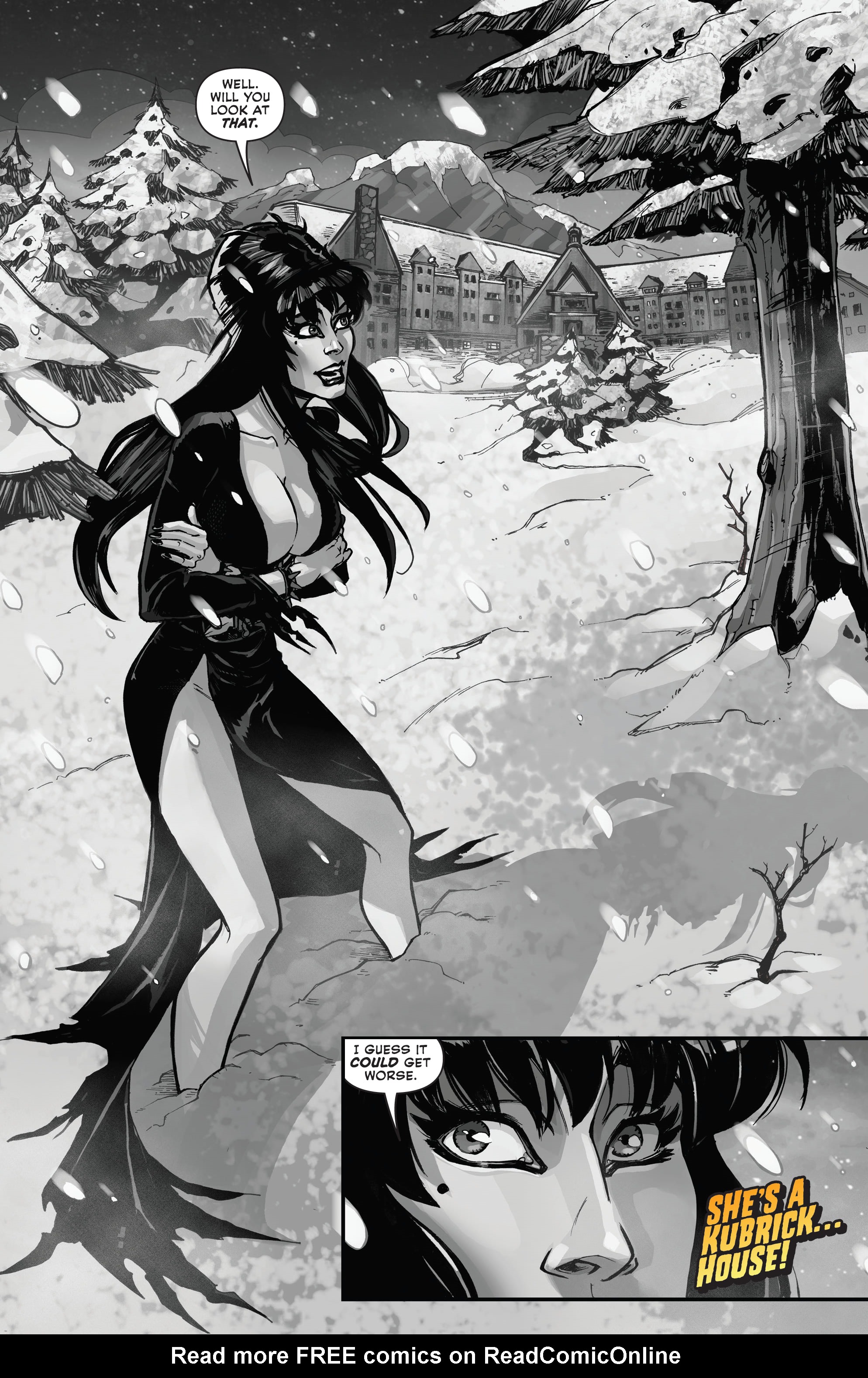 Read online Elvira in Horrorland comic -  Issue #1 - 25