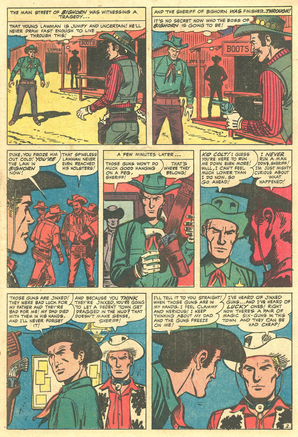 Read online Kid Colt Outlaw comic -  Issue #73 - 17