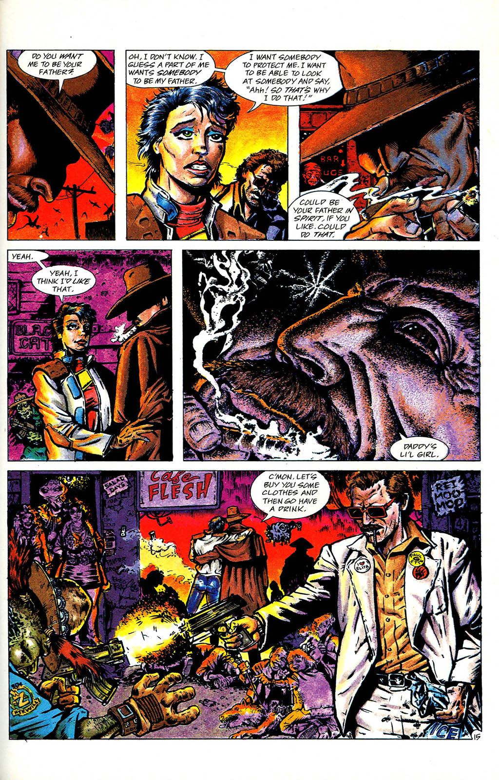 Read online Grimjack comic -  Issue #75 - 17
