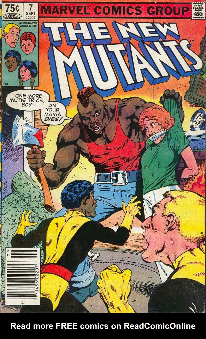 Read online The New Mutants comic -  Issue #7 - 1
