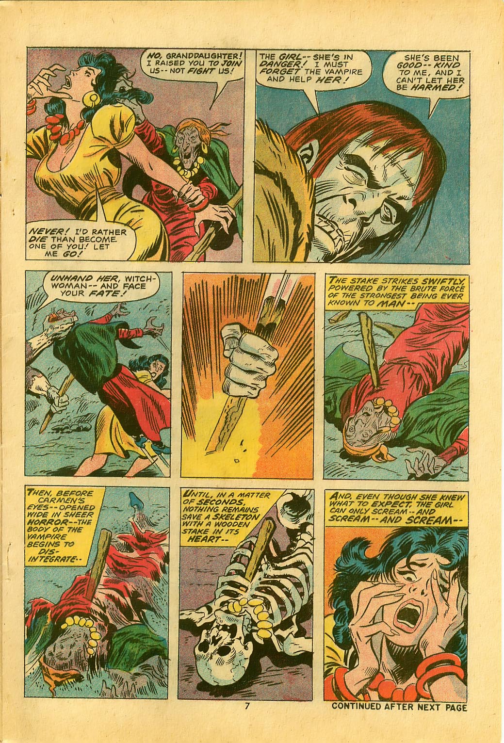 Read online Frankenstein (1973) comic -  Issue #8 - 6