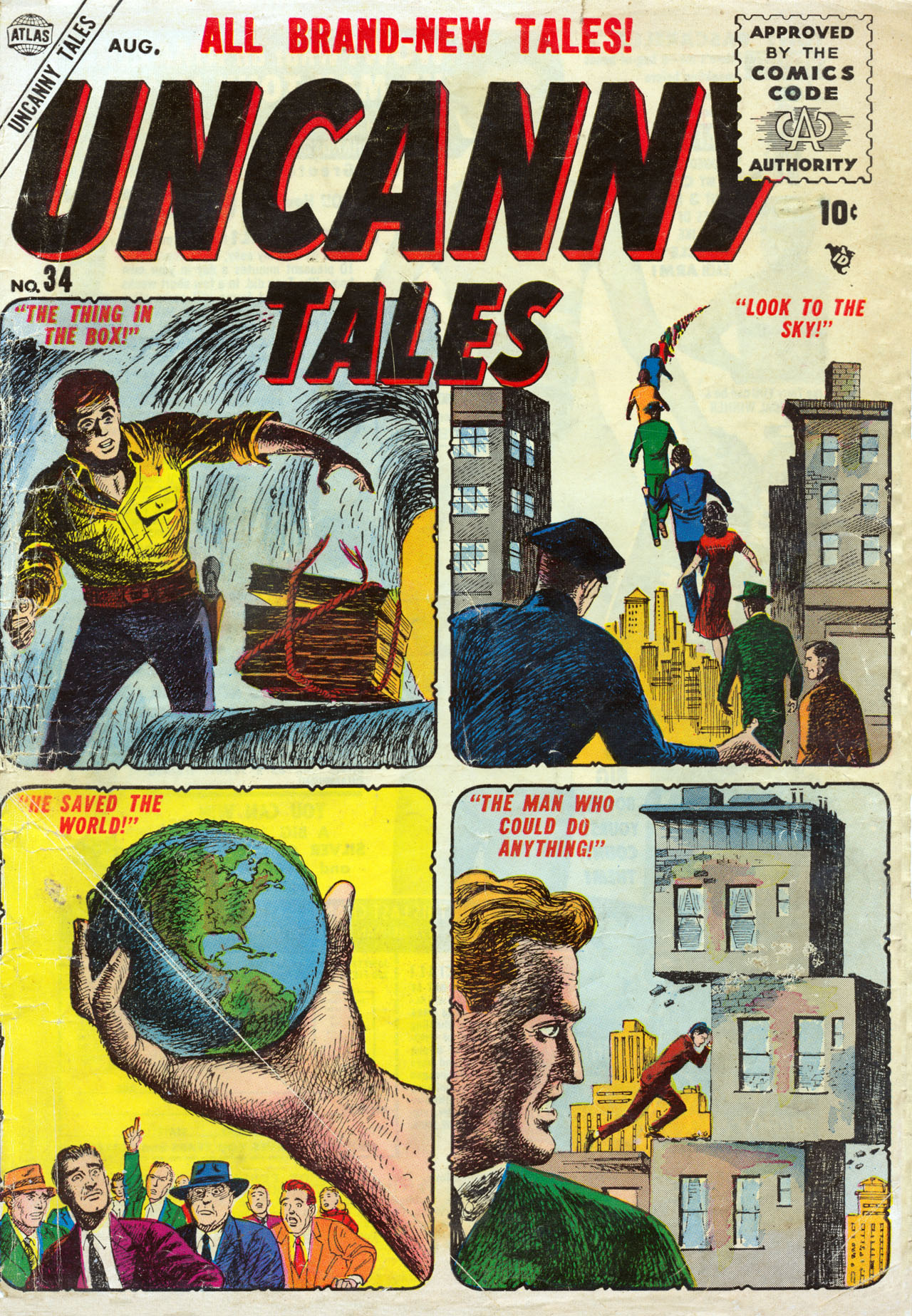 Read online Uncanny Tales comic -  Issue #34 - 1