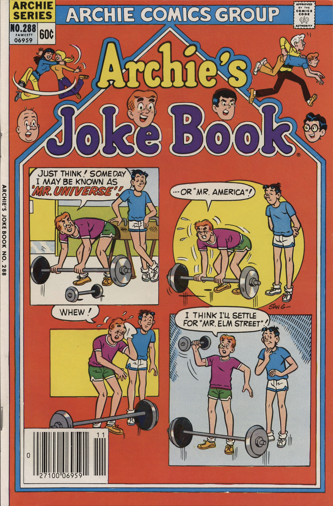 Read online Archie's Joke Book Magazine comic -  Issue #288 - 1