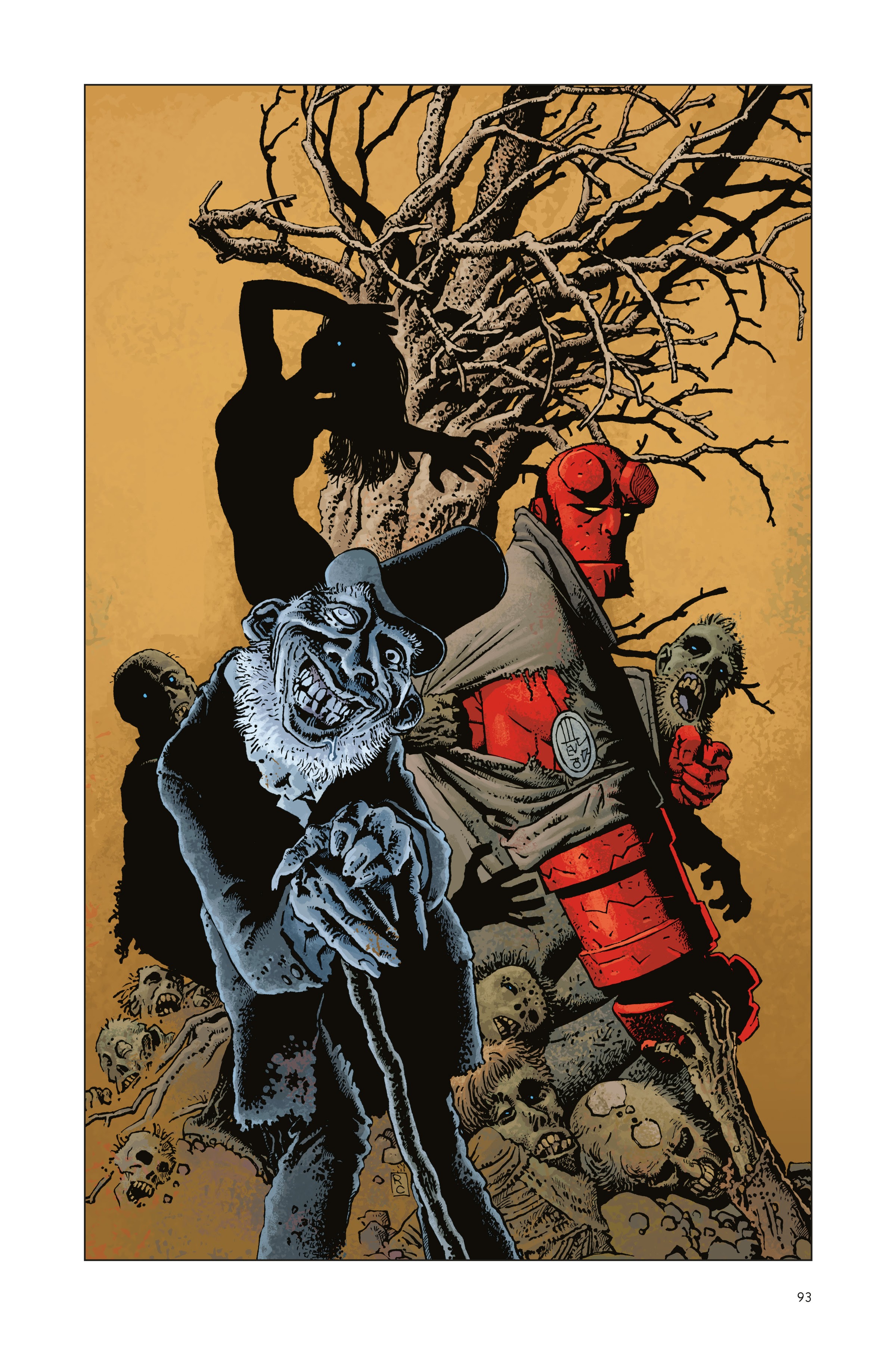 Read online Hellboy: 25 Years of Covers comic -  Issue # TPB (Part 1) - 95