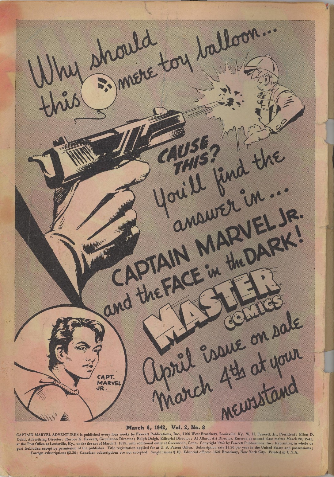 Read online Captain Marvel Adventures comic -  Issue #8 - 2