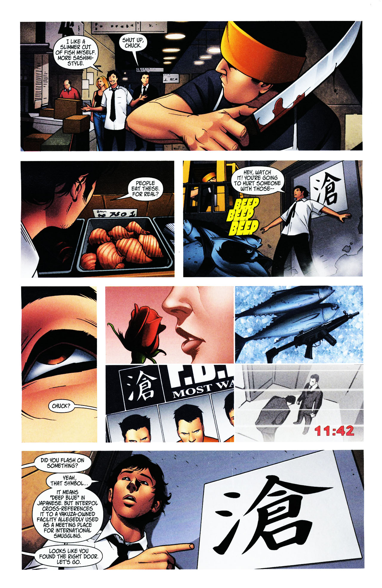 Read online Chuck comic -  Issue #2 - 15