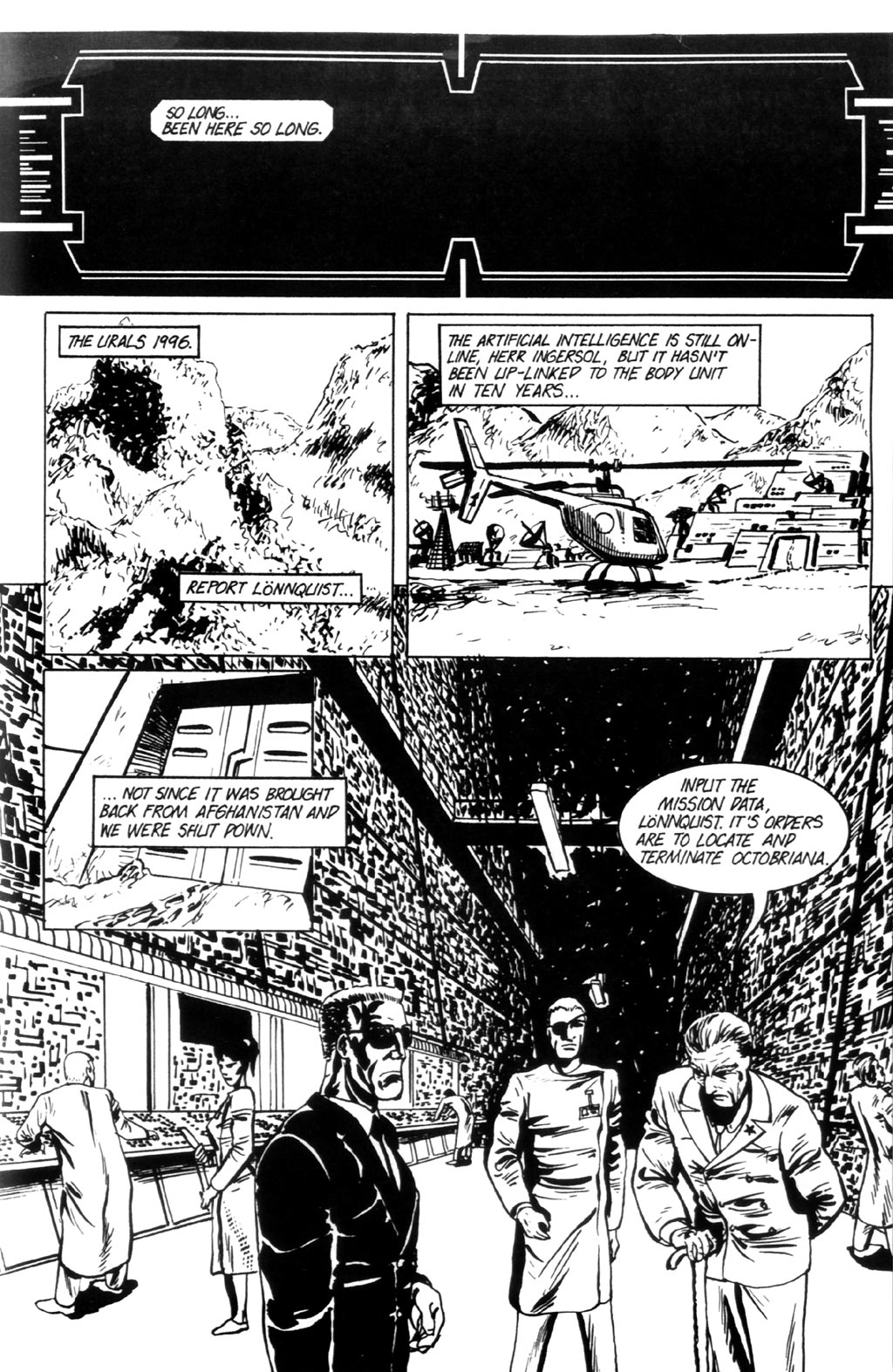 Read online Octobriana comic -  Issue #3 - 4