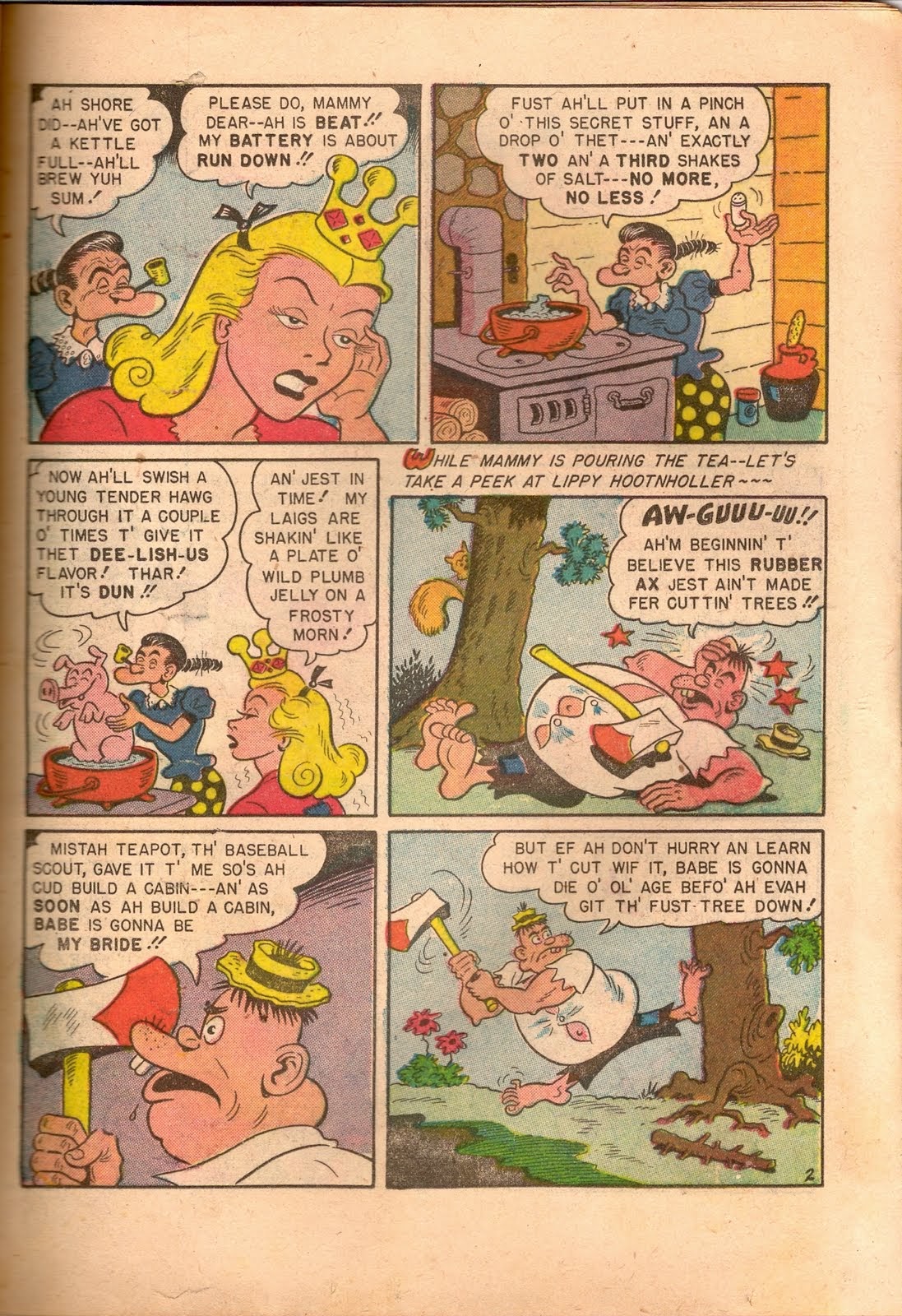 Read online Babe (1948) comic -  Issue #3 - 22