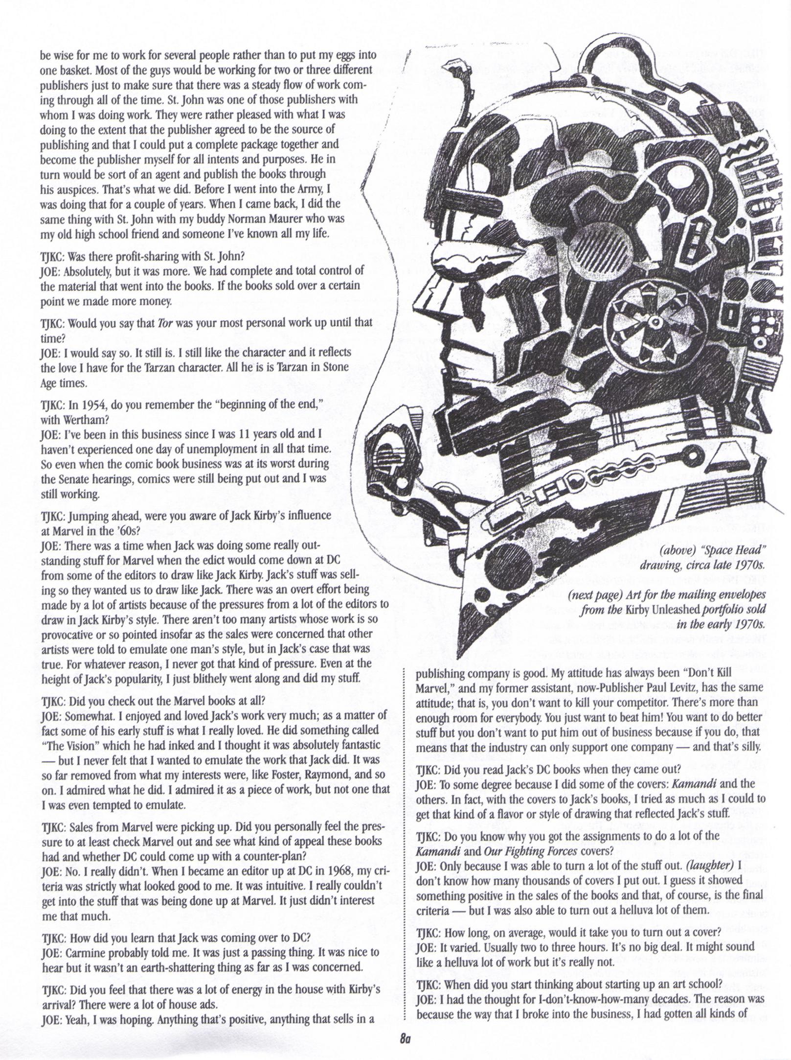 Read online The Jack Kirby Collector comic -  Issue #19 - 8