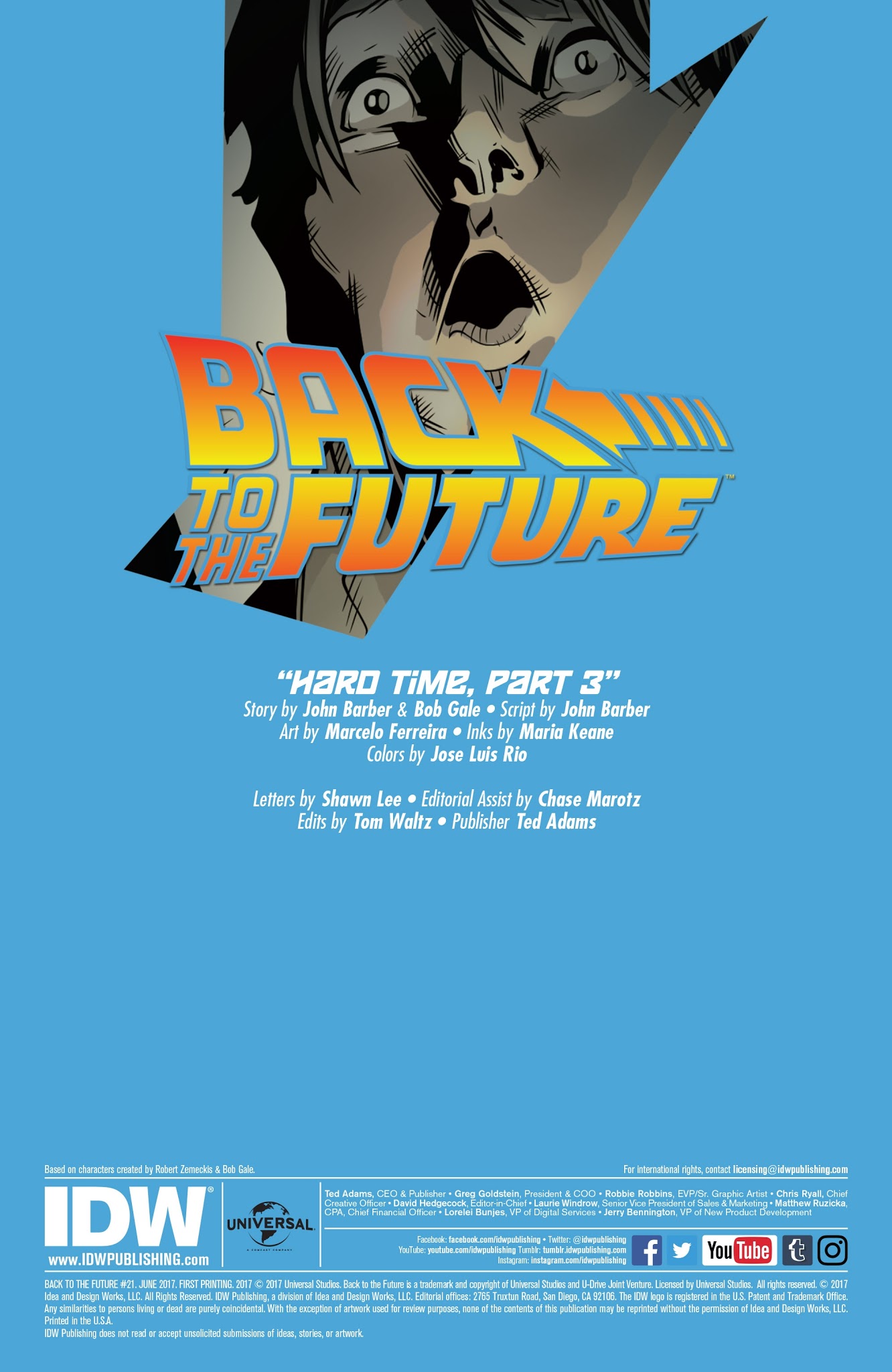 Read online Back to the Future (2015) comic -  Issue #21 - 2