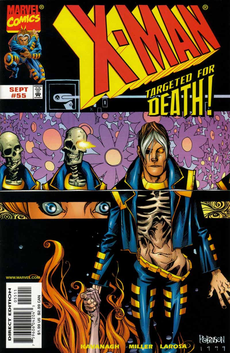 Read online X-Man comic -  Issue #55 - 1