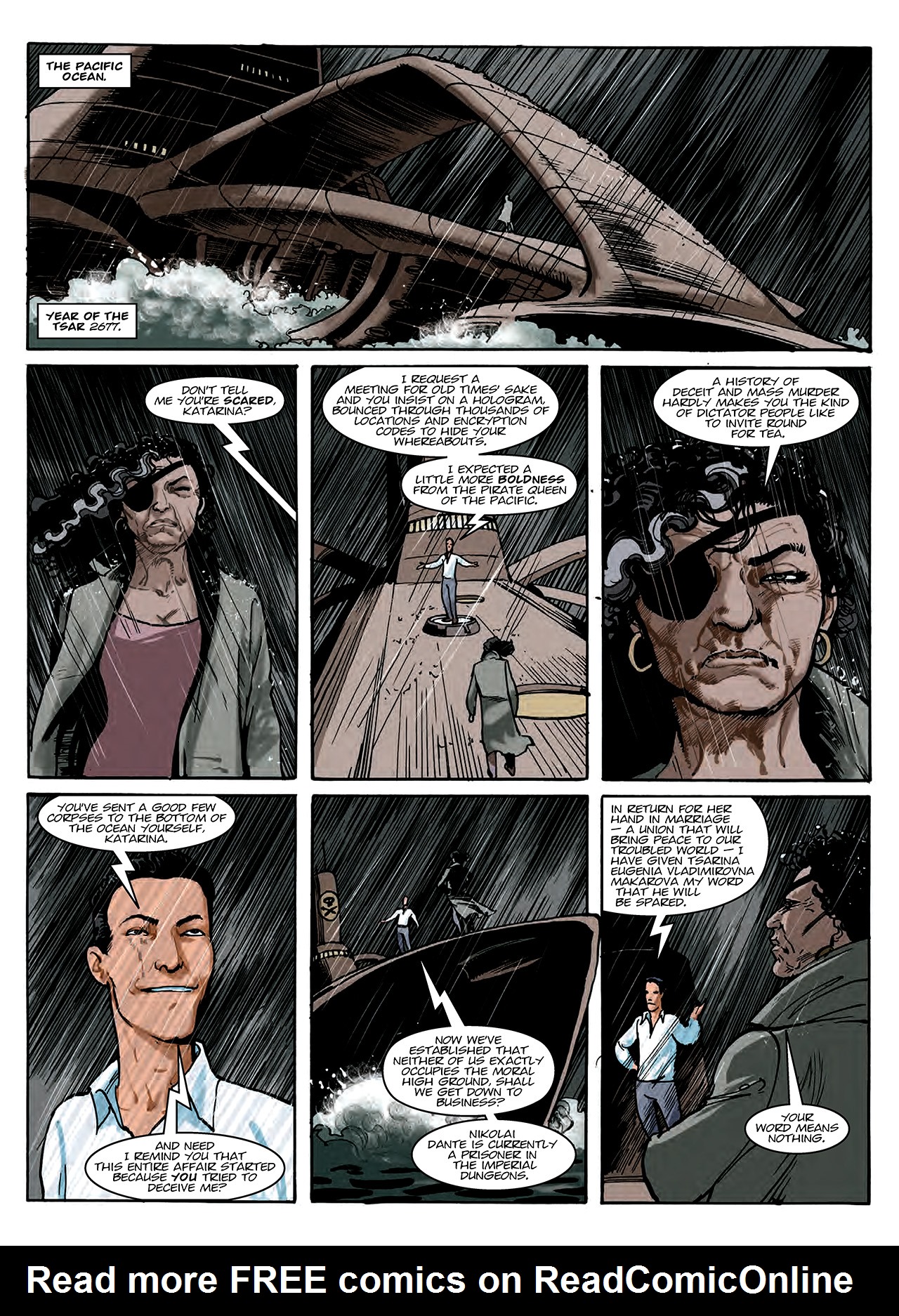 Read online Nikolai Dante comic -  Issue # TPB 11 - 52