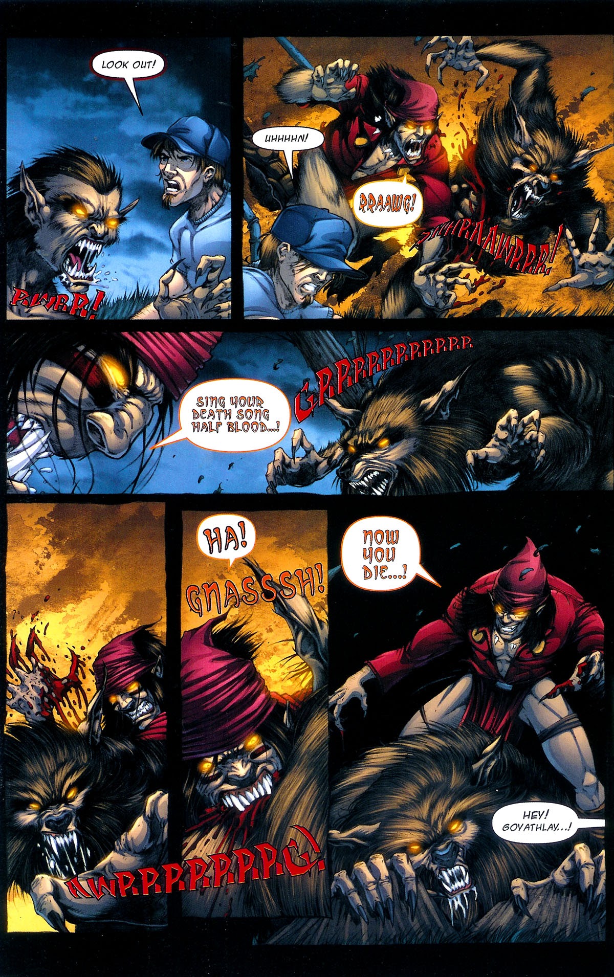 Read online Curse Of The Blood Clan comic -  Issue #3 - 10