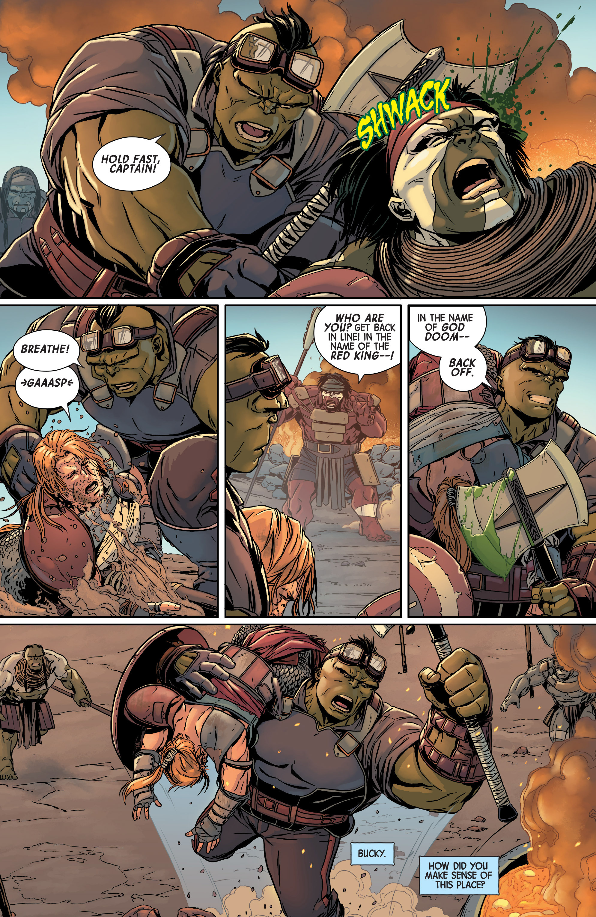 Read online Planet Hulk comic -  Issue #4 - 8
