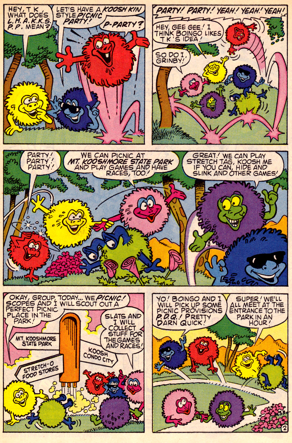 Read online Koosh Kins comic -  Issue #1 - 3