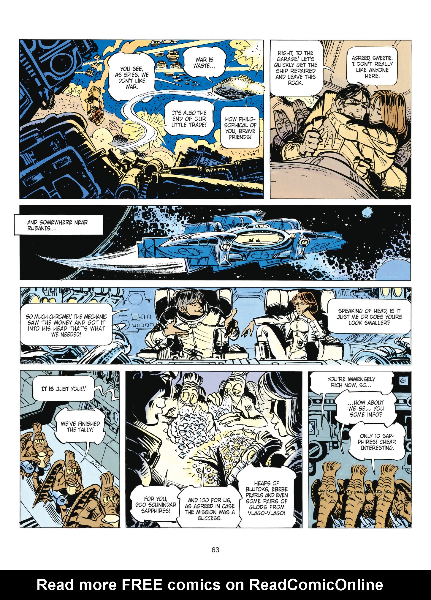 Read online Valerian and Laureline comic -  Issue #15 - 63