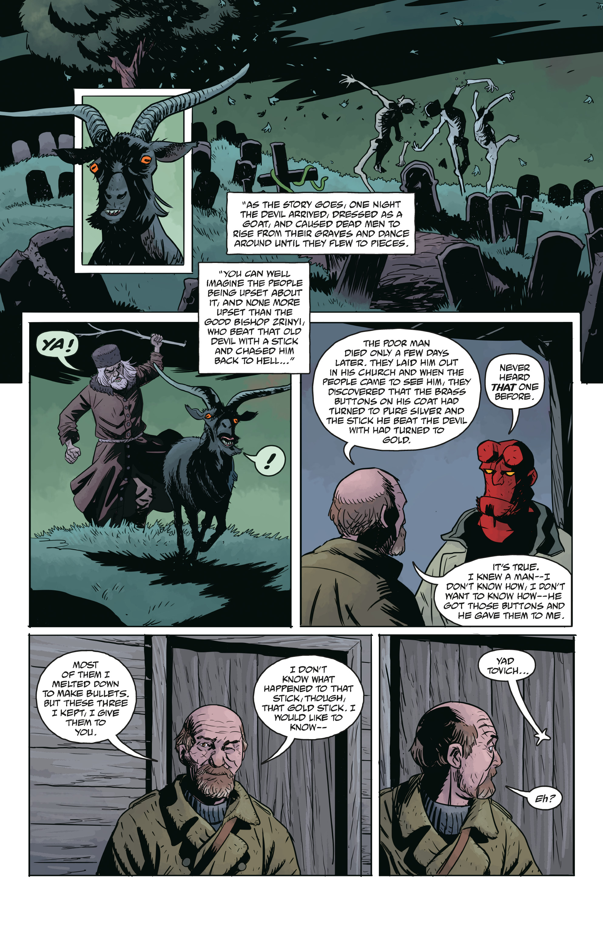 Read online Hellboy and the B.P.R.D.: Long Night at Goloski Station comic -  Issue # Full - 11