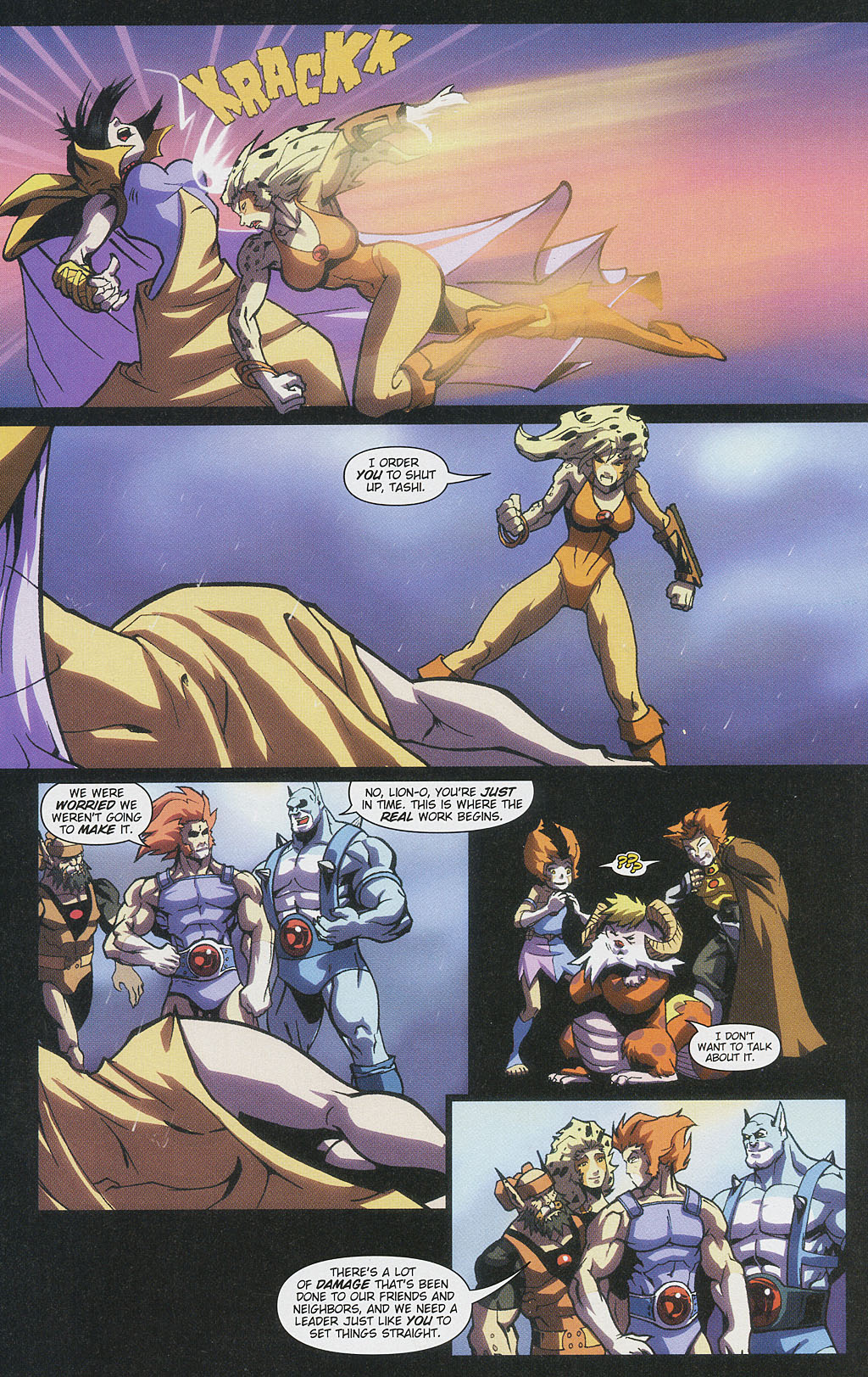 Read online ThunderCats: Enemy's Pride comic -  Issue #5 - 21