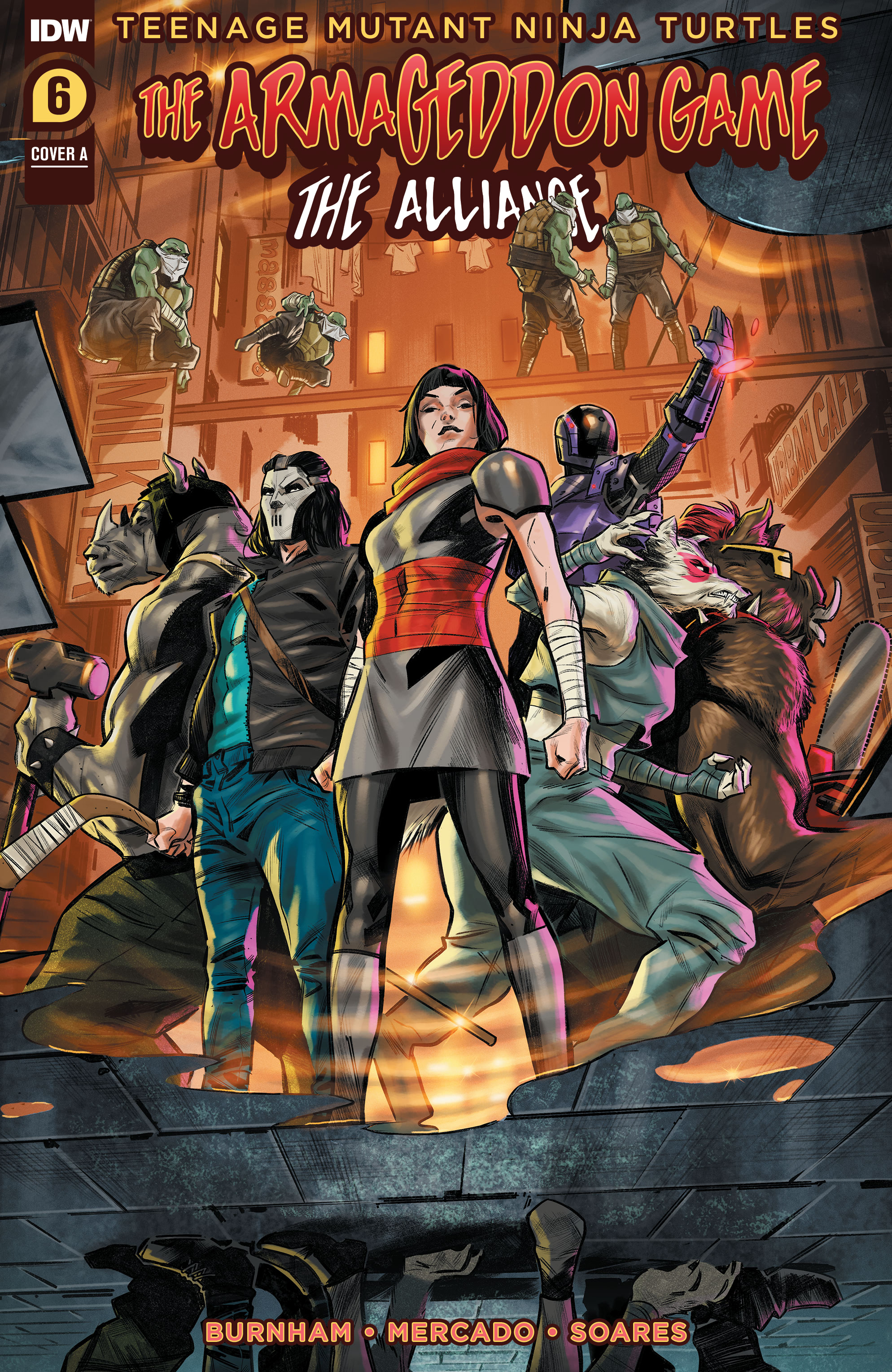 Read online Teenage Mutant Ninja Turtles: The Armageddon Game - The Alliance comic -  Issue #6 - 1