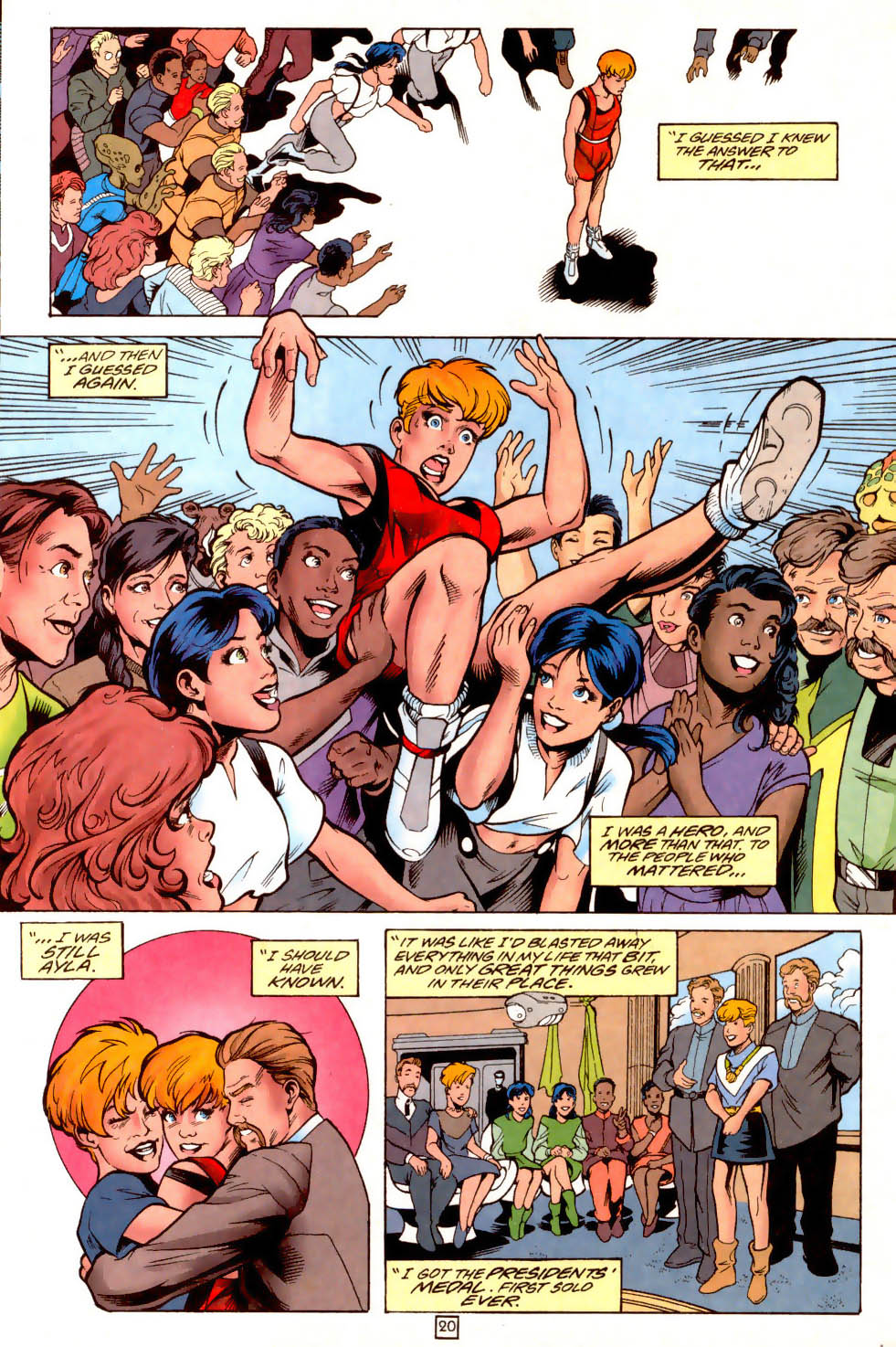 Read online Legends of the Legion comic -  Issue #2 - 21