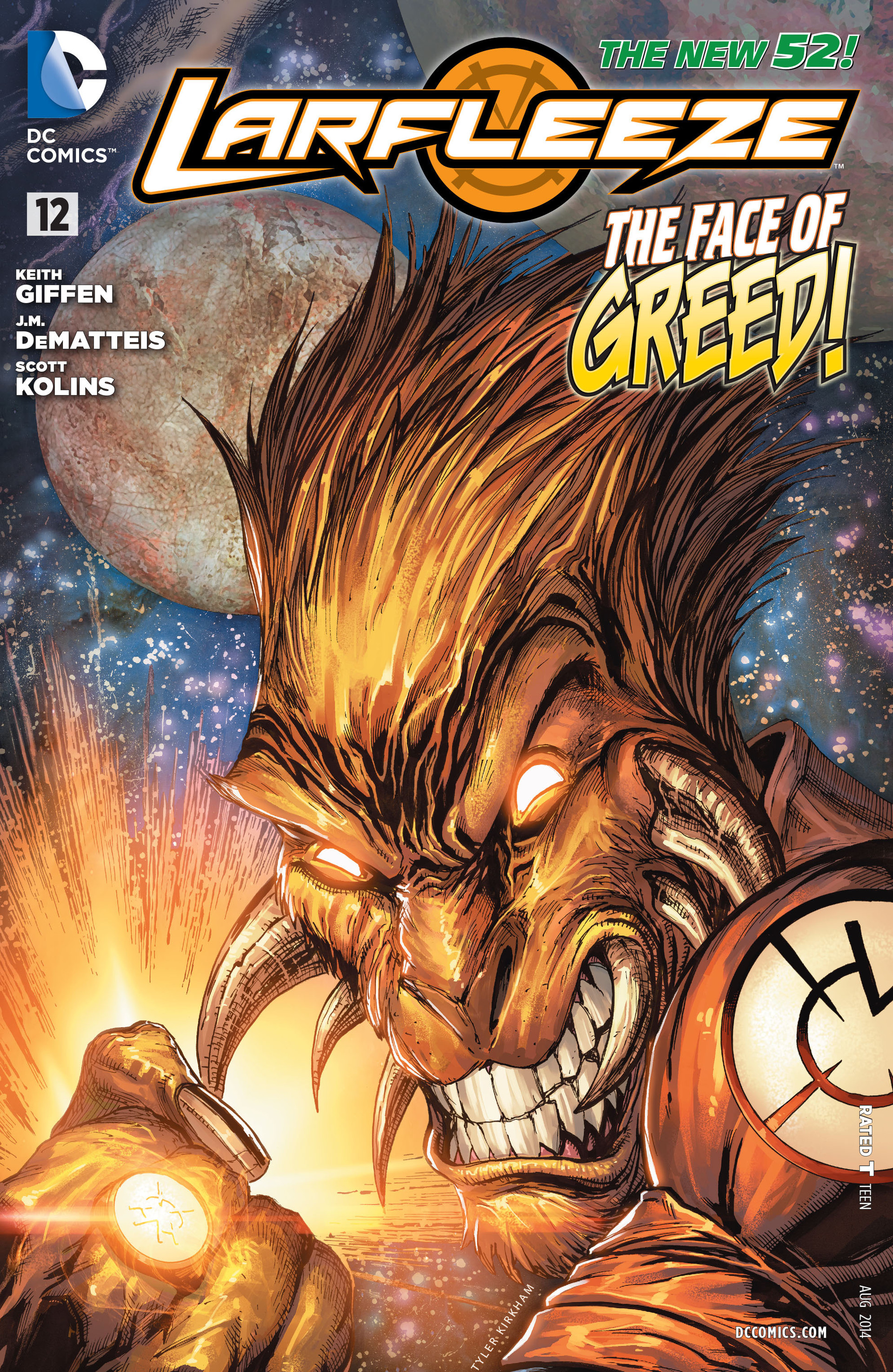 Read online Larfleeze comic -  Issue #12 - 1