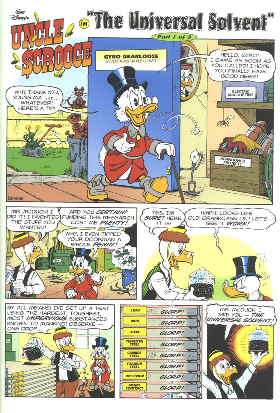 Read online Walt Disney's Comics and Stories comic -  Issue #604 - 60