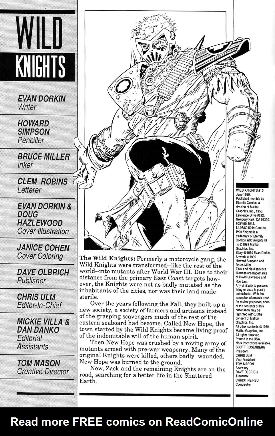 Read online Wild Knights comic -  Issue #10 - 2