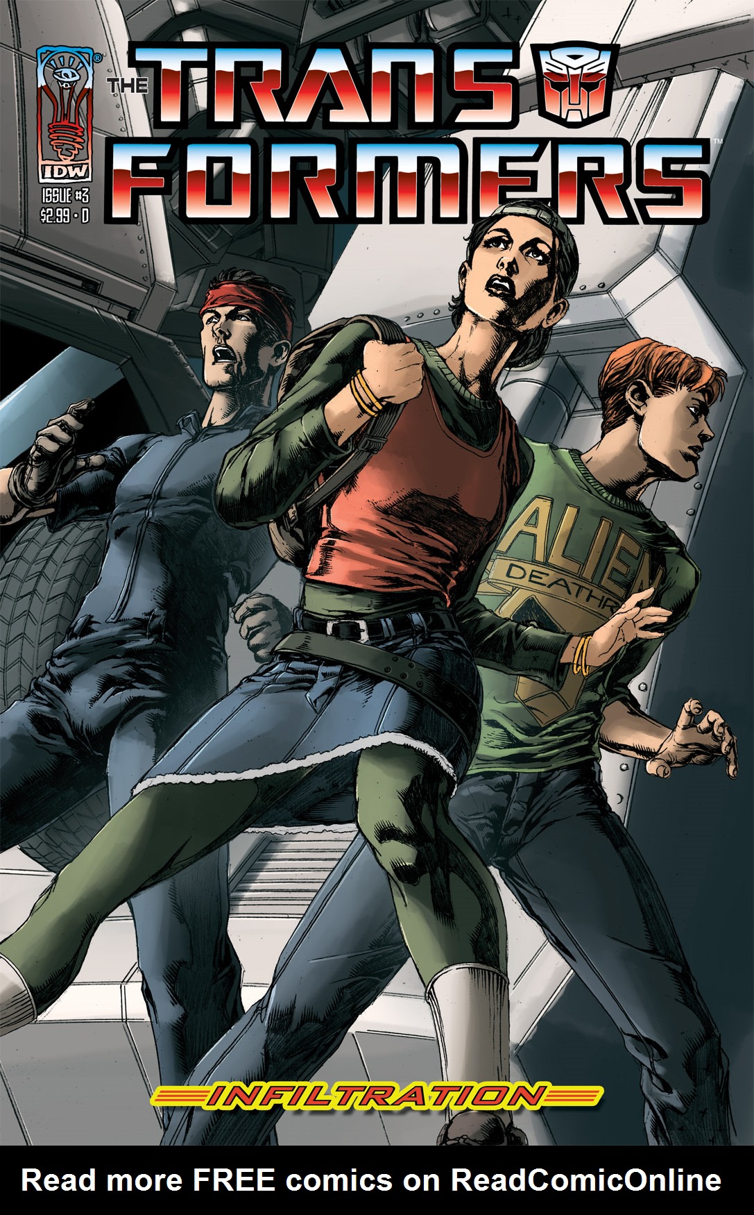 Read online The Transformers: Infiltration comic -  Issue #3 - 4