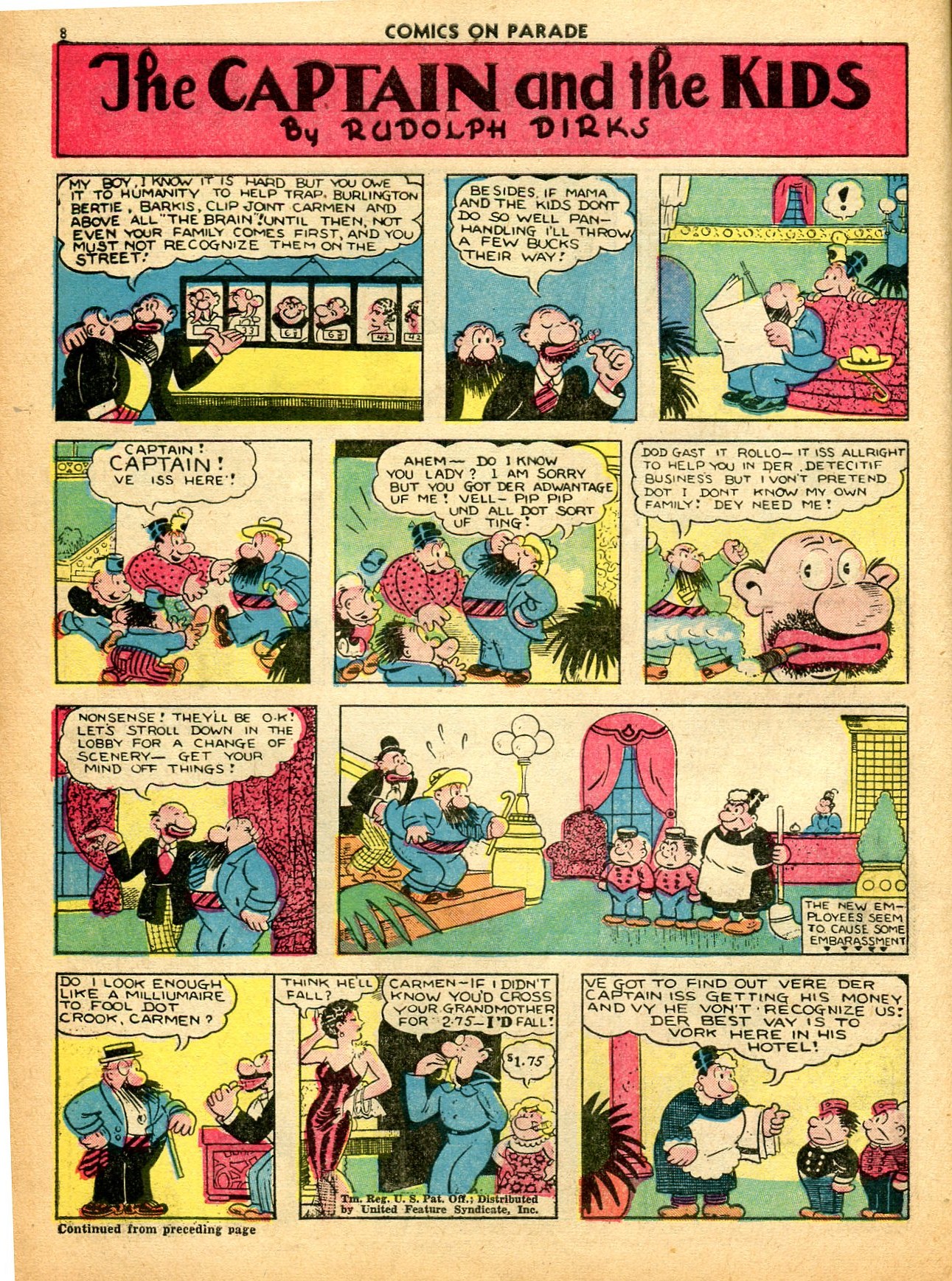 Read online Comics on Parade comic -  Issue #18 - 9
