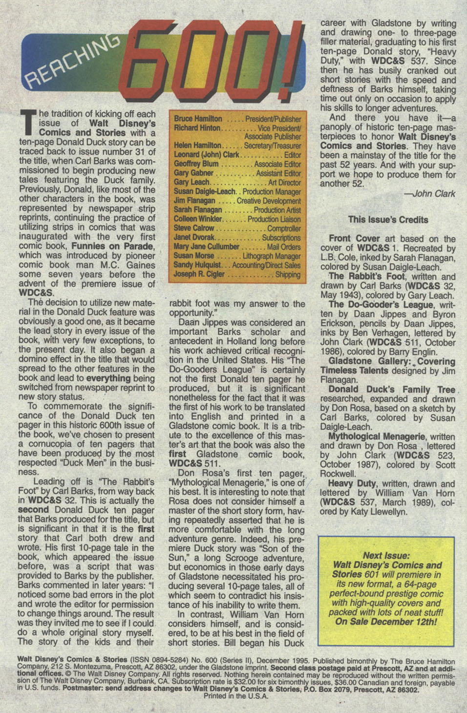 Read online Walt Disney's Comics and Stories comic -  Issue #600 - 47