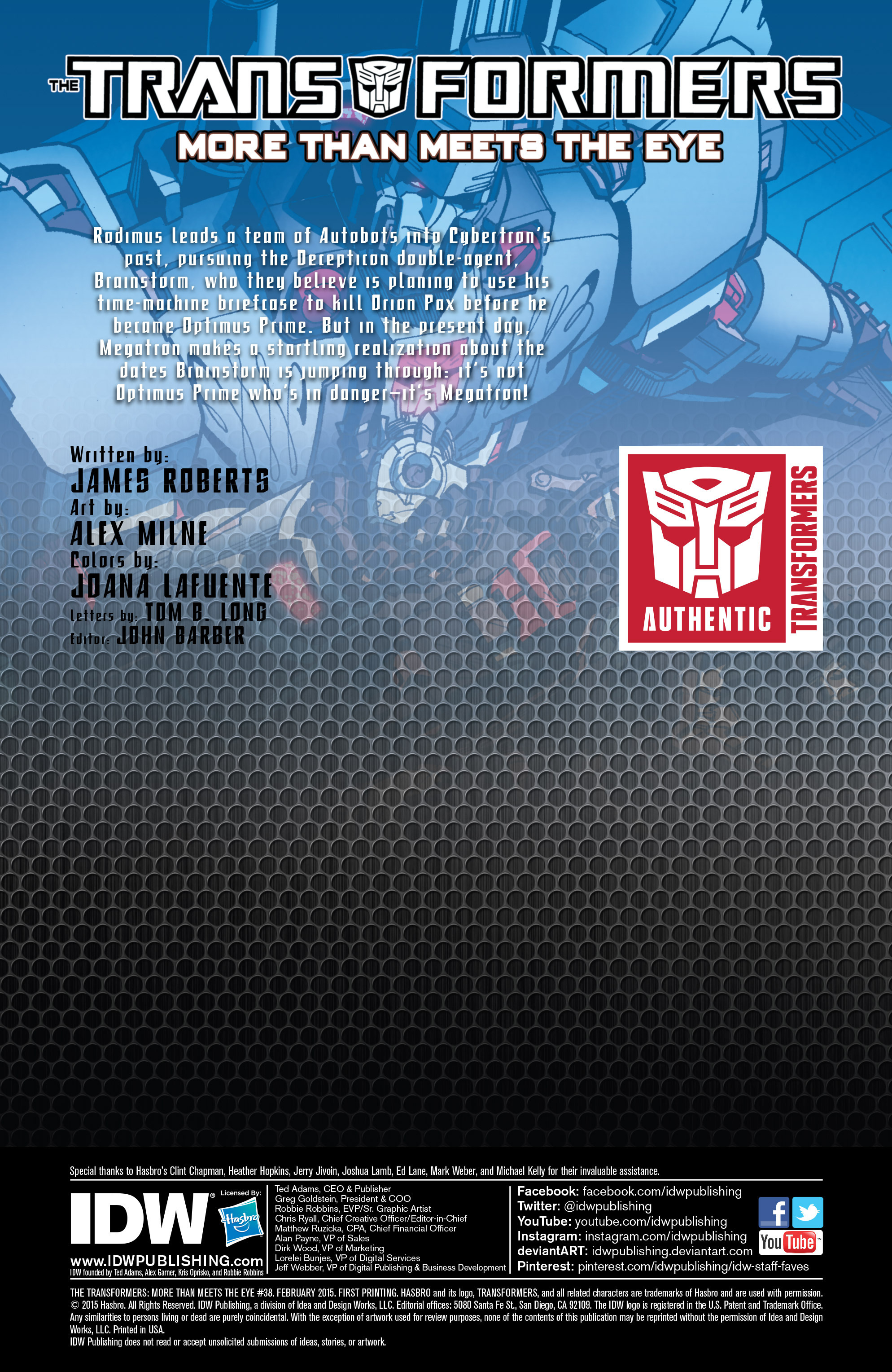 Read online The Transformers: More Than Meets The Eye comic -  Issue #38 - 2