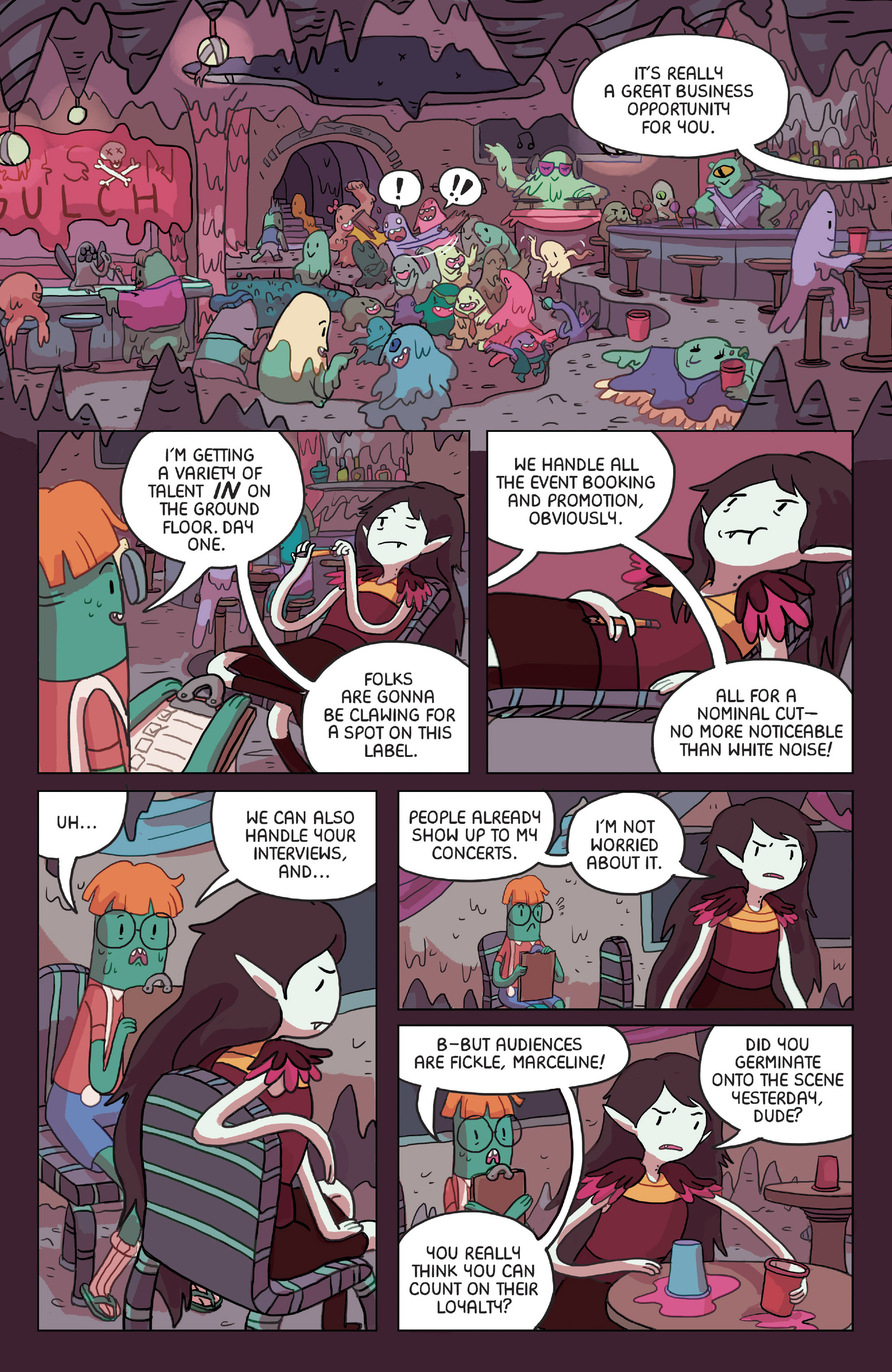 Read online Adventure Time: Marceline Gone Adrift comic -  Issue #3 - 3