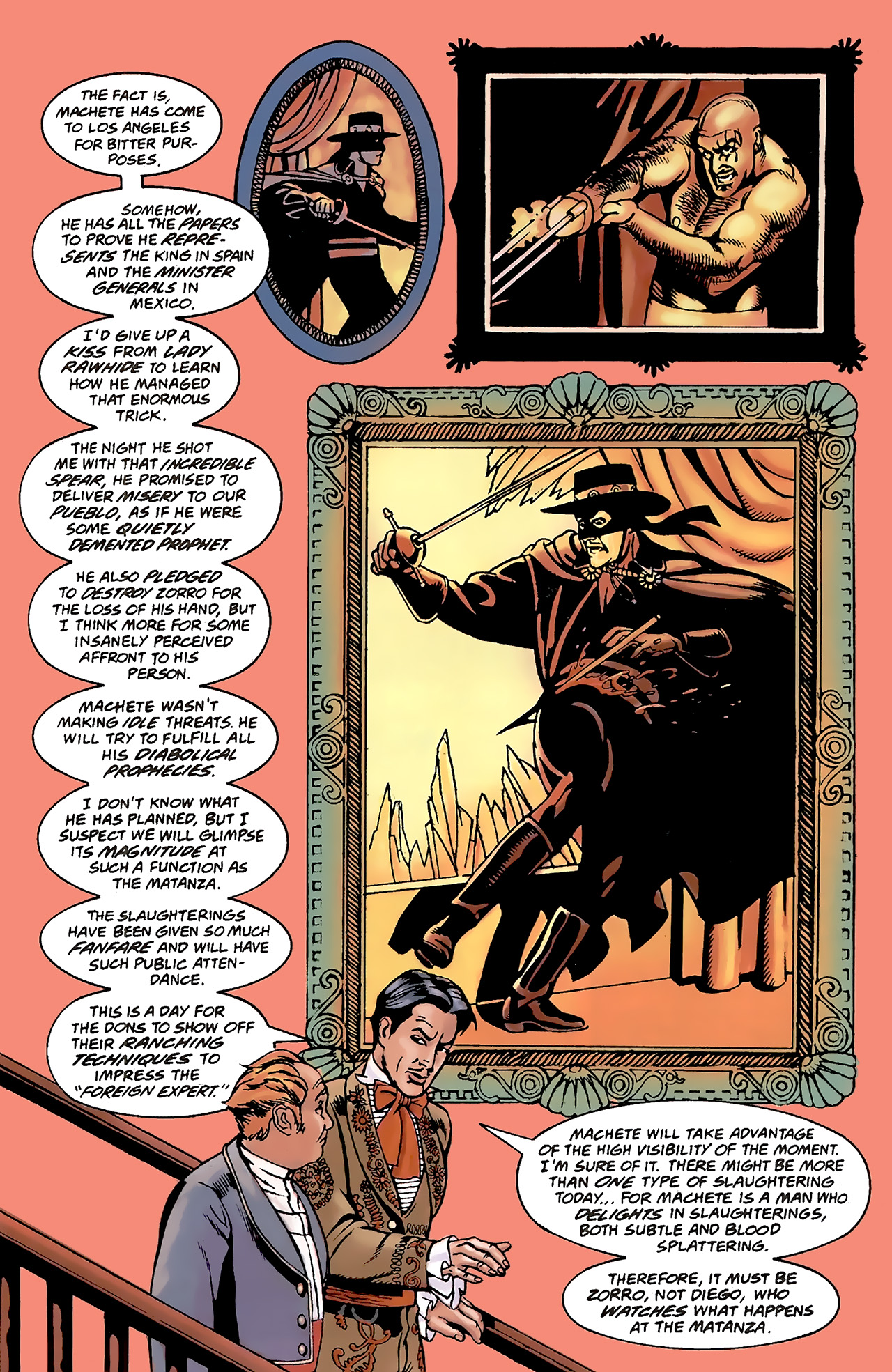 Read online Zorro: Matanzas comic -  Issue #1 - 17
