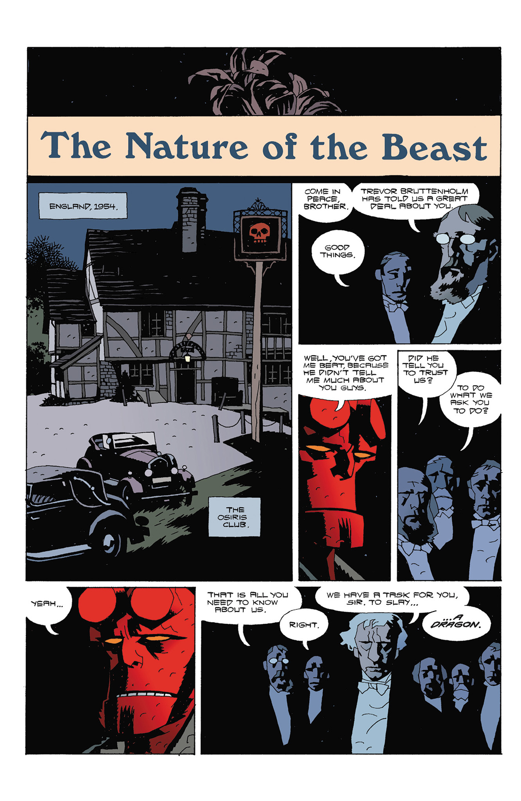 Read online Hellboy: The Right Hand of Doom comic -  Issue # TPB - 10