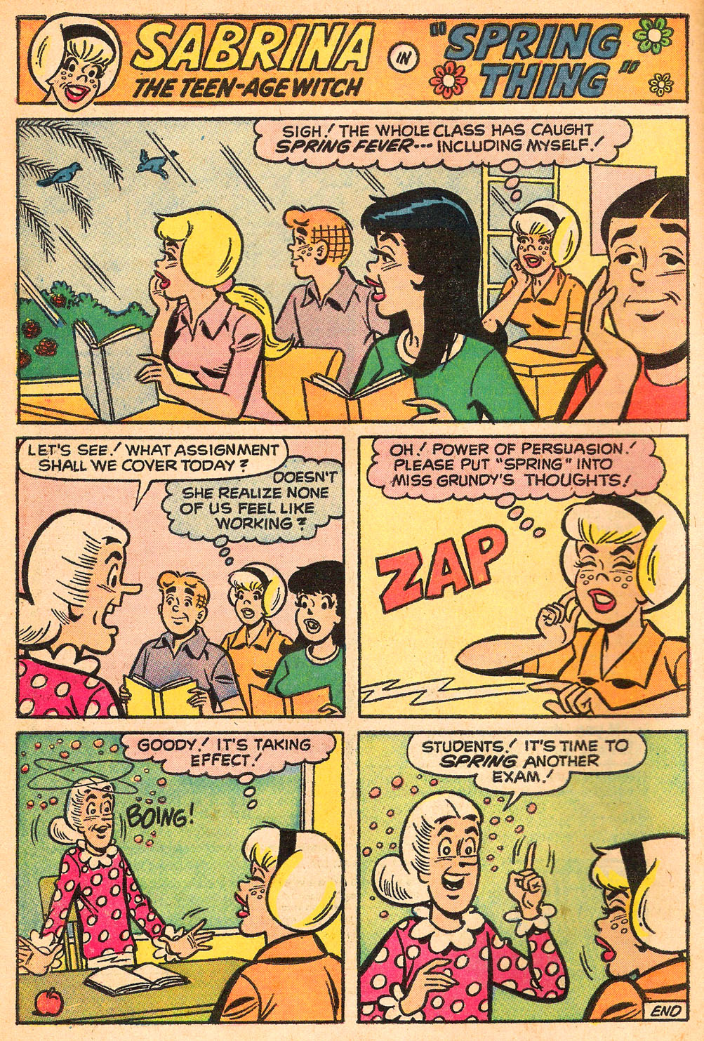 Sabrina The Teenage Witch (1971) Issue #13 #13 - English 8