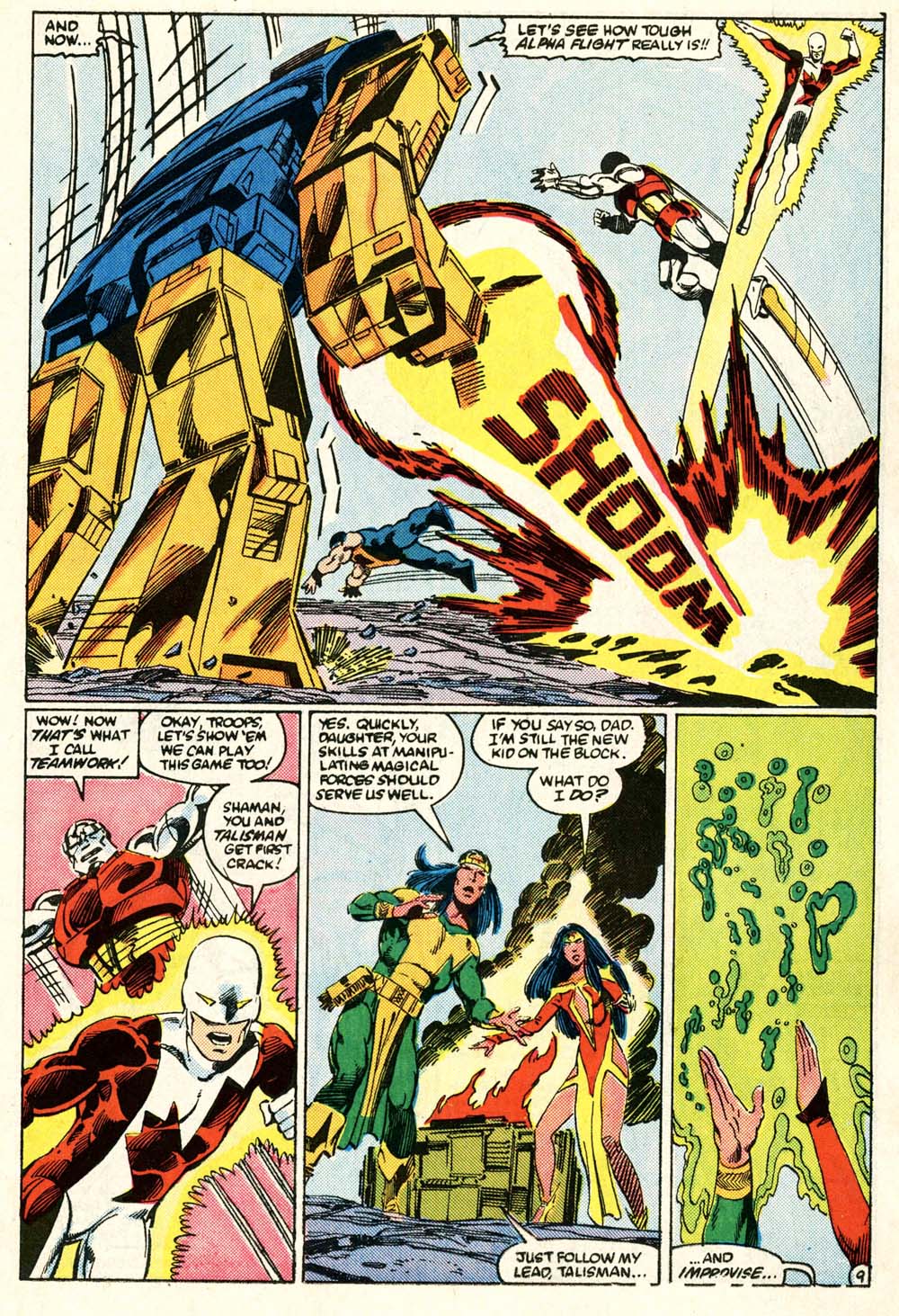 Read online Alpha Flight (1983) comic -  Issue #26 - 9