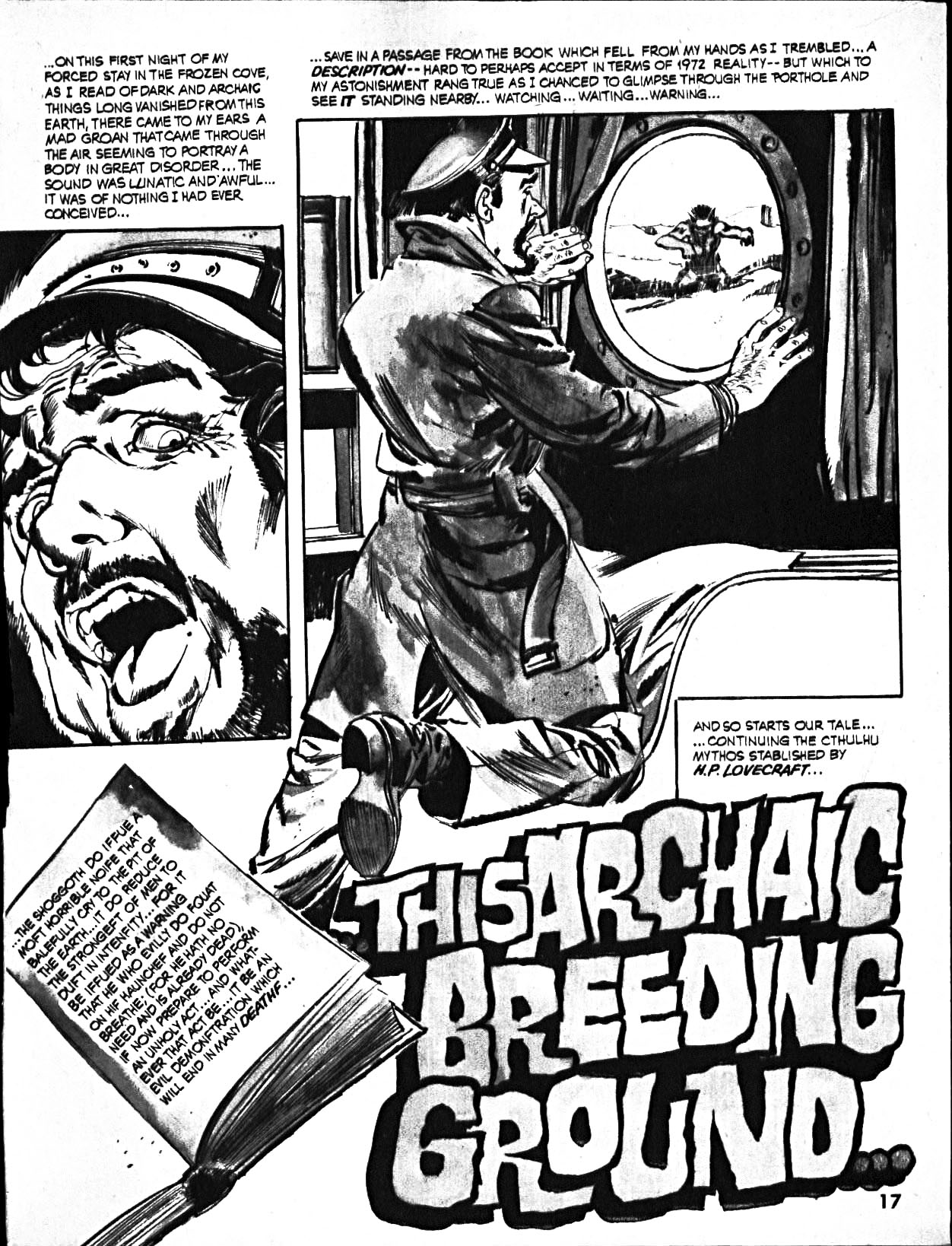 Read online Scream (1973) comic -  Issue #1 - 17
