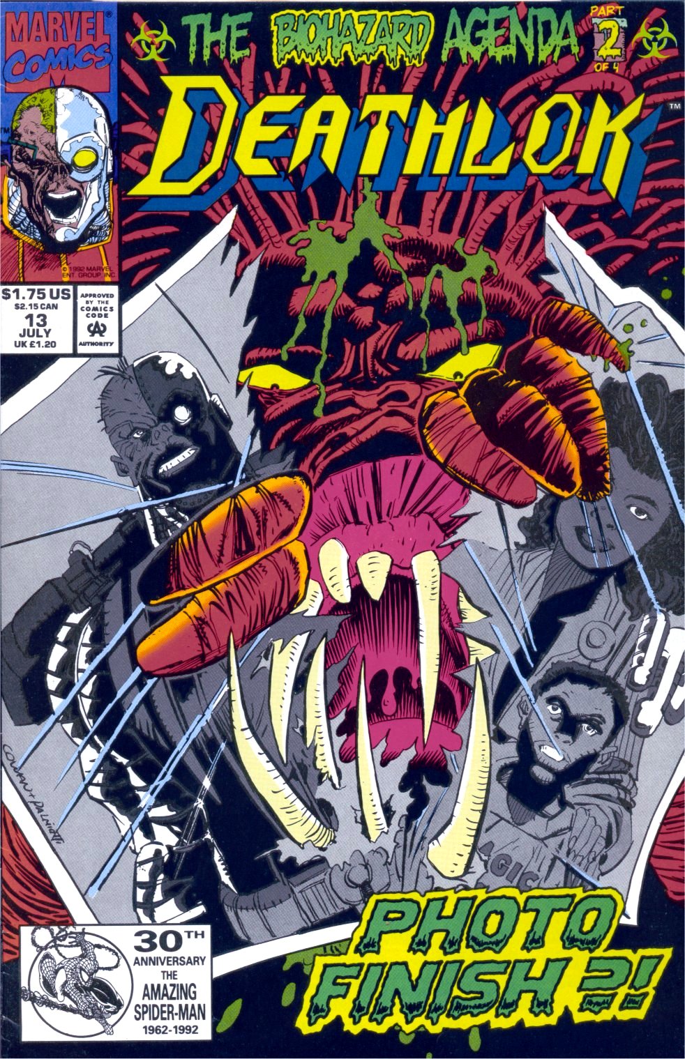 Read online Deathlok (1991) comic -  Issue #13 - 1