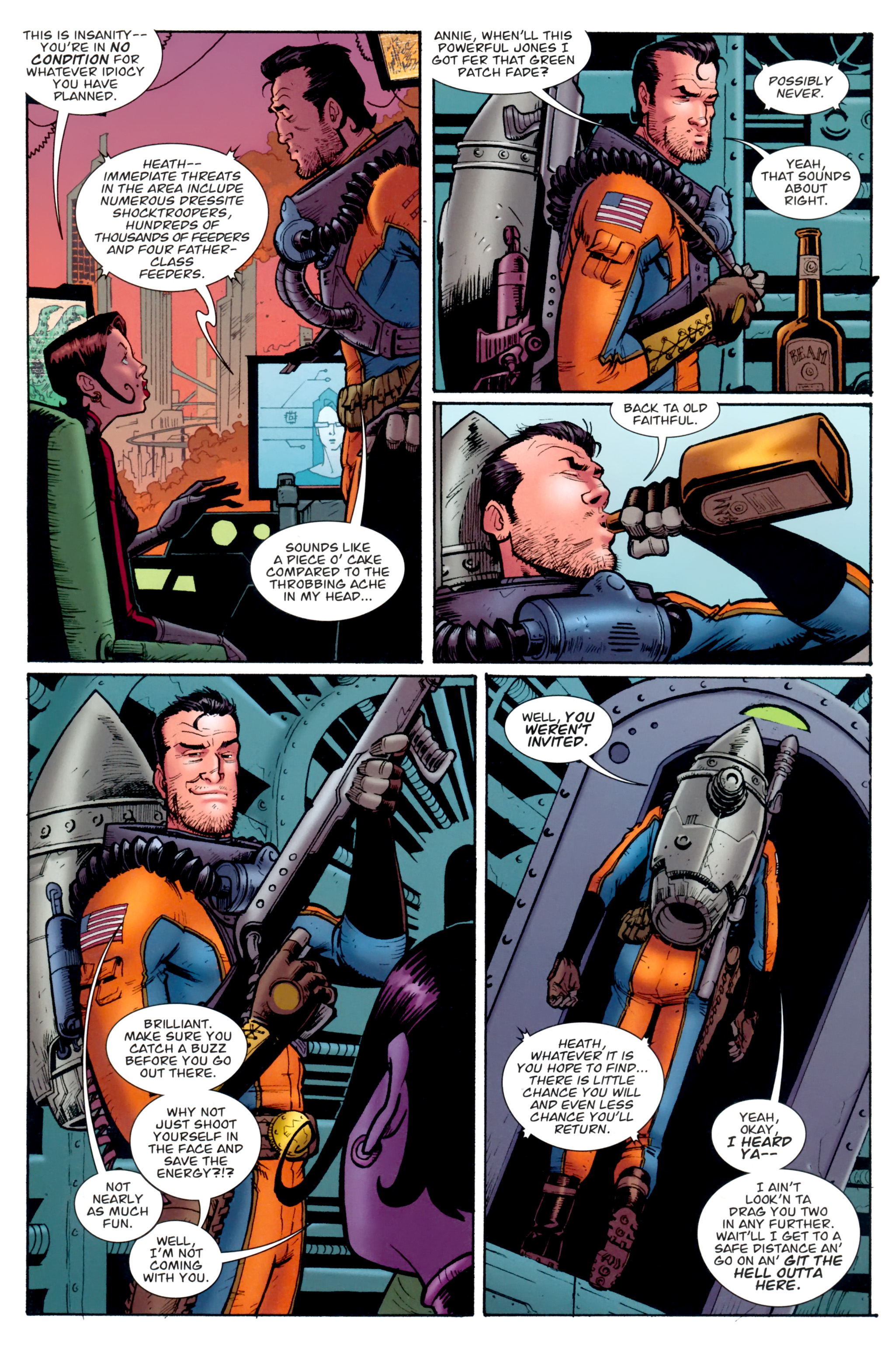 Read online Fear Agent comic -  Issue #9 - 4