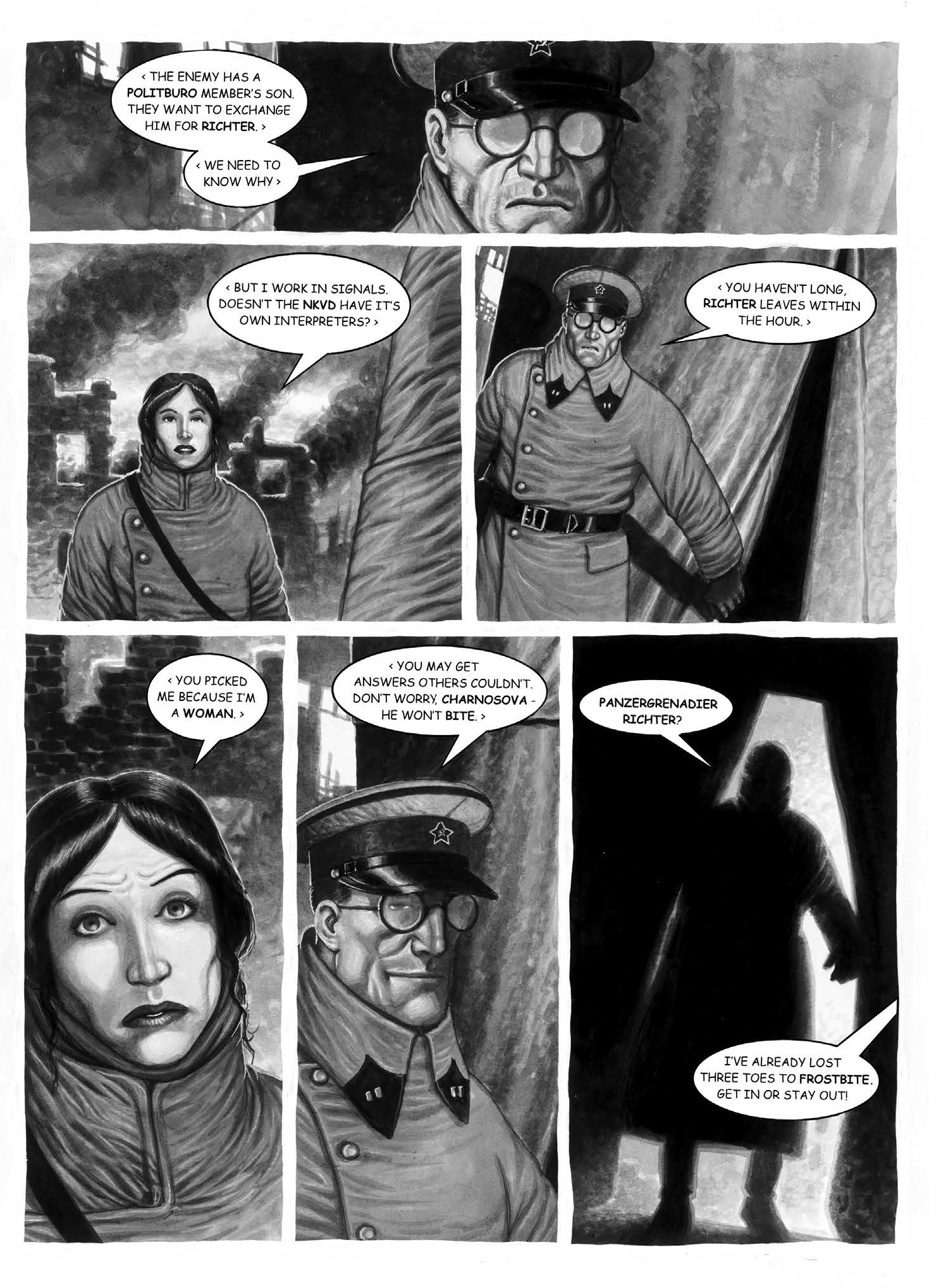Read online Fiends of the Eastern Front comic -  Issue # TPB - 54
